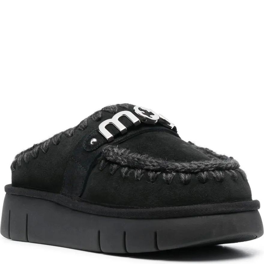 MOU Klumpės moterims, Juoda, Bounce clog metal log 2