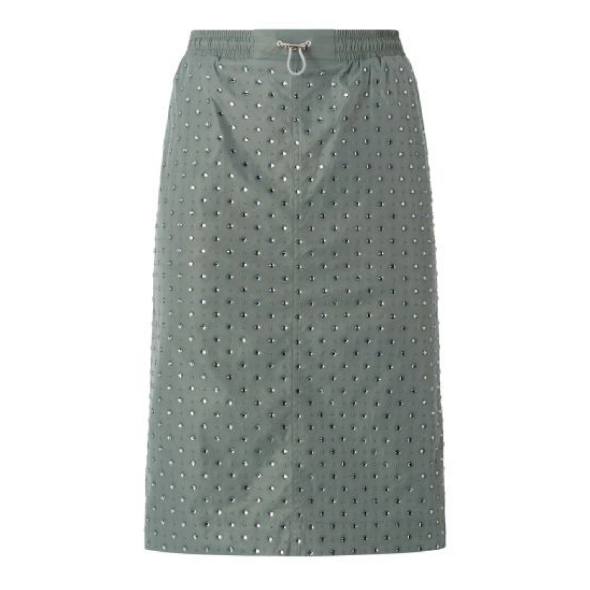 PINKO Midi sijonas moterims, Žalia, Alona skirt 1