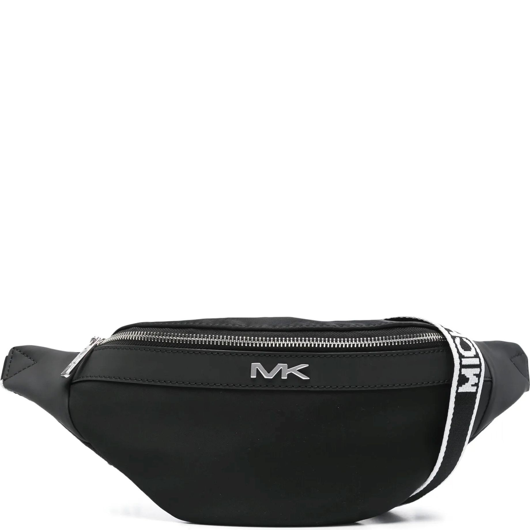 MICHAEL KORS Rankinė per juosmenį vyrams, Juoda, Malone nylon belt bag 1