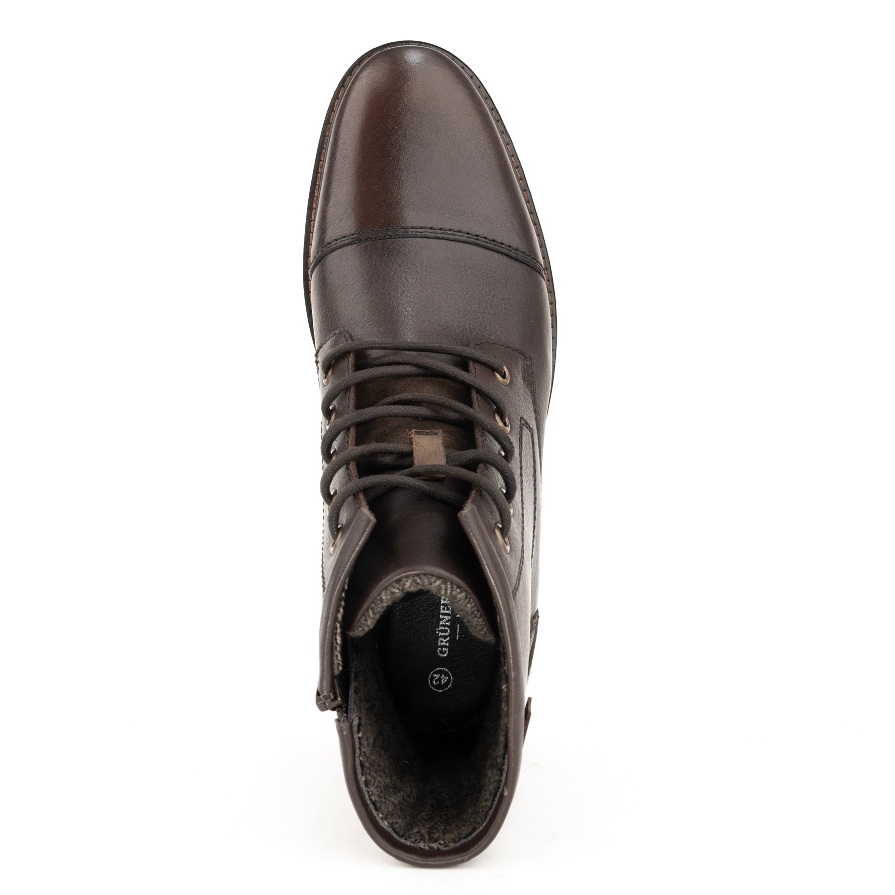 GRUNER SCHUHE Aulinukai vyrams, Ruda, Booties 4