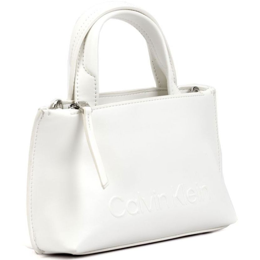 CALVIN KLEIN Rankinė per petį moterims, Balta, Set mini bag 3