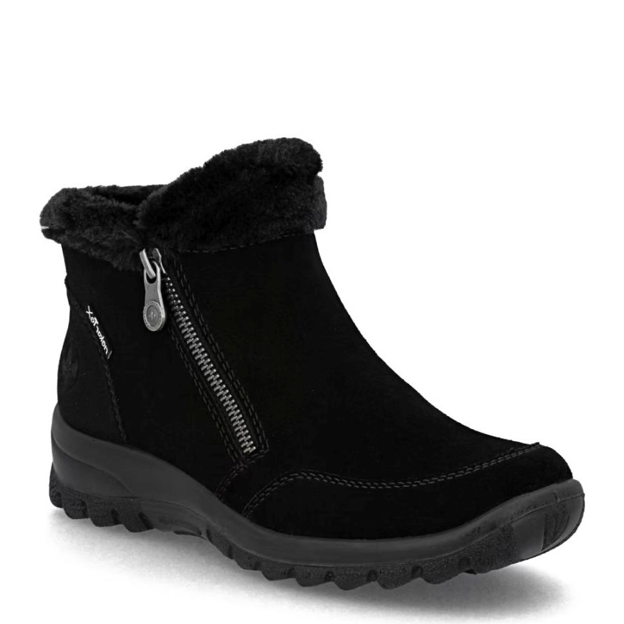 RIEKER Aulinukai moterims, Juoda, Booties 1