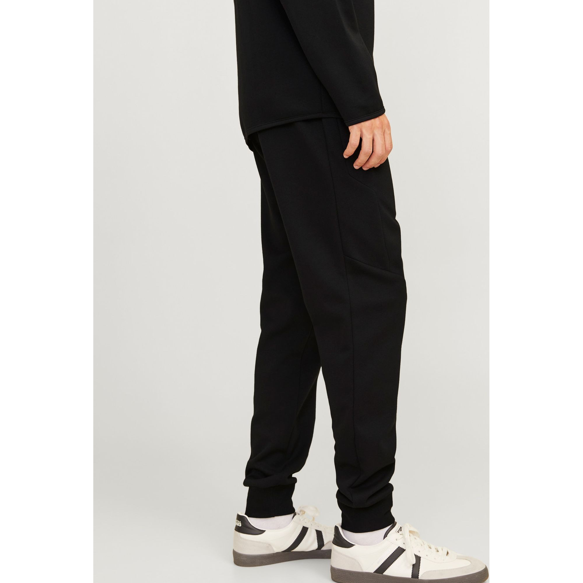 JACK & JONES Laisvalaikio kelnės vyrams, Juoda, Twill fusion 7