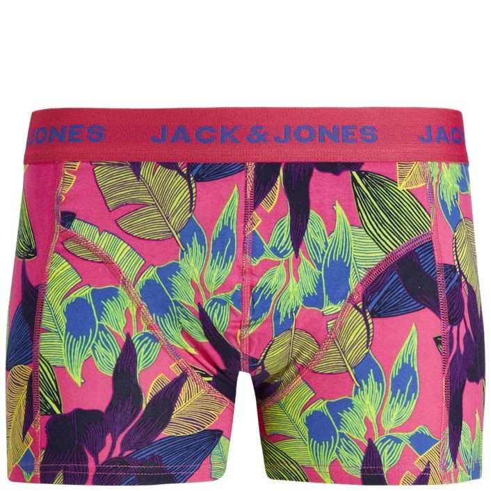 JACK & JONES Ilginti apatiniai vyrams, Rožinė, JACFALL LEAVES TRUNK S