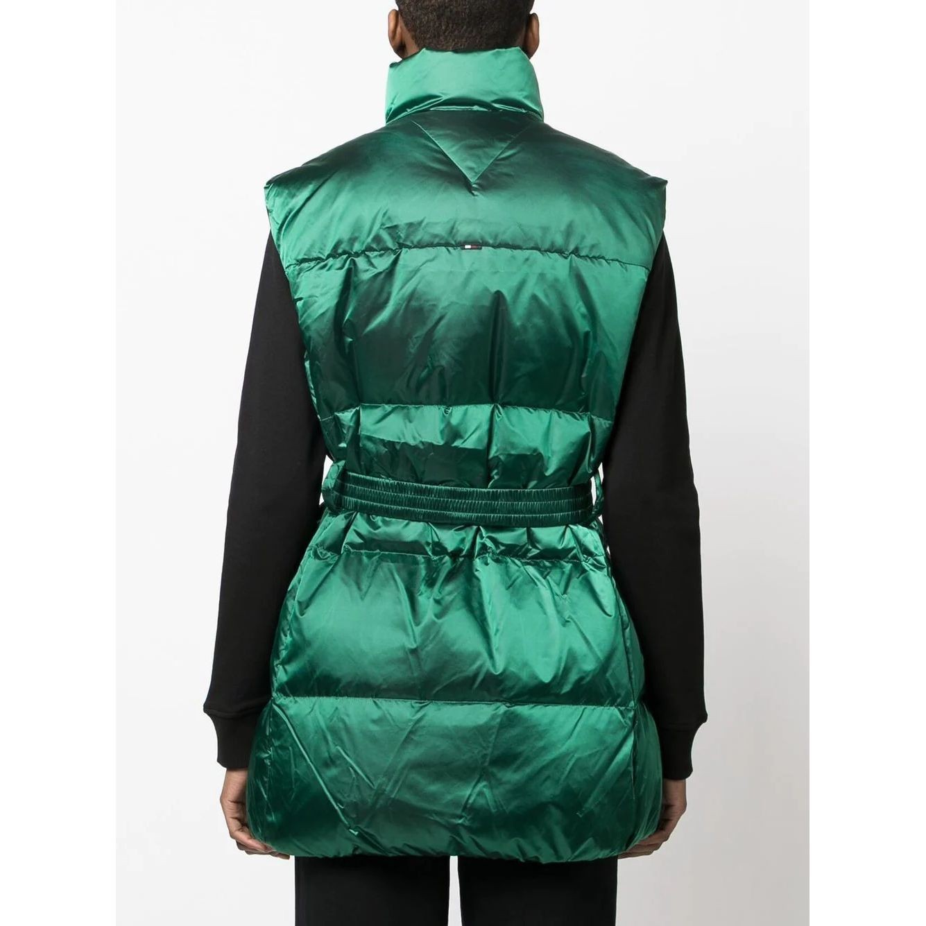 TOMMY HILFIGER Pūkinė liemenė moterims, Žalia, Two tone statement puffer vest 4 TOMMY HILFIGER Pūkinė liemenė moterims, Žalia, Two tone statement puffer vest 4