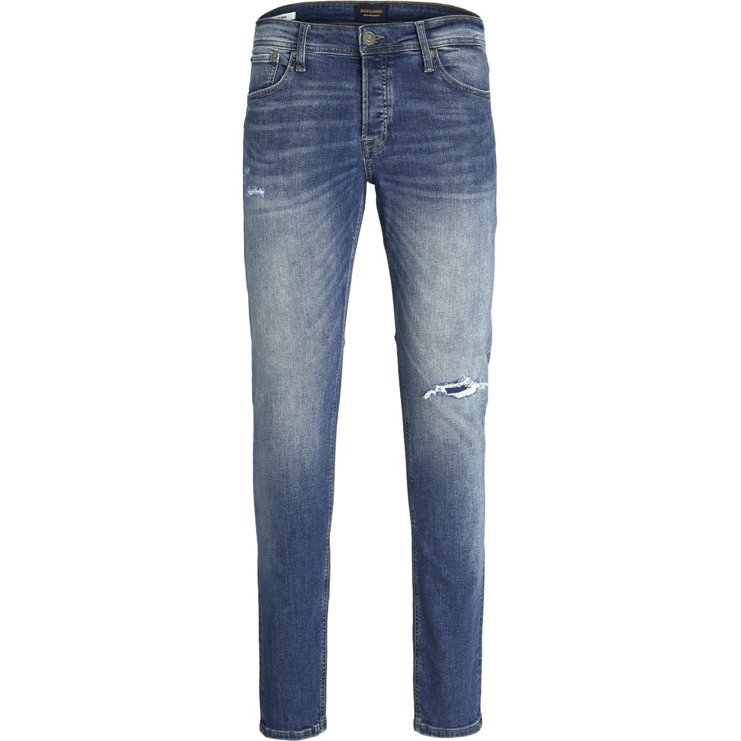 JACK & JONES Tiesūs džinsai vyrams, Mėlyna, džinsai 1