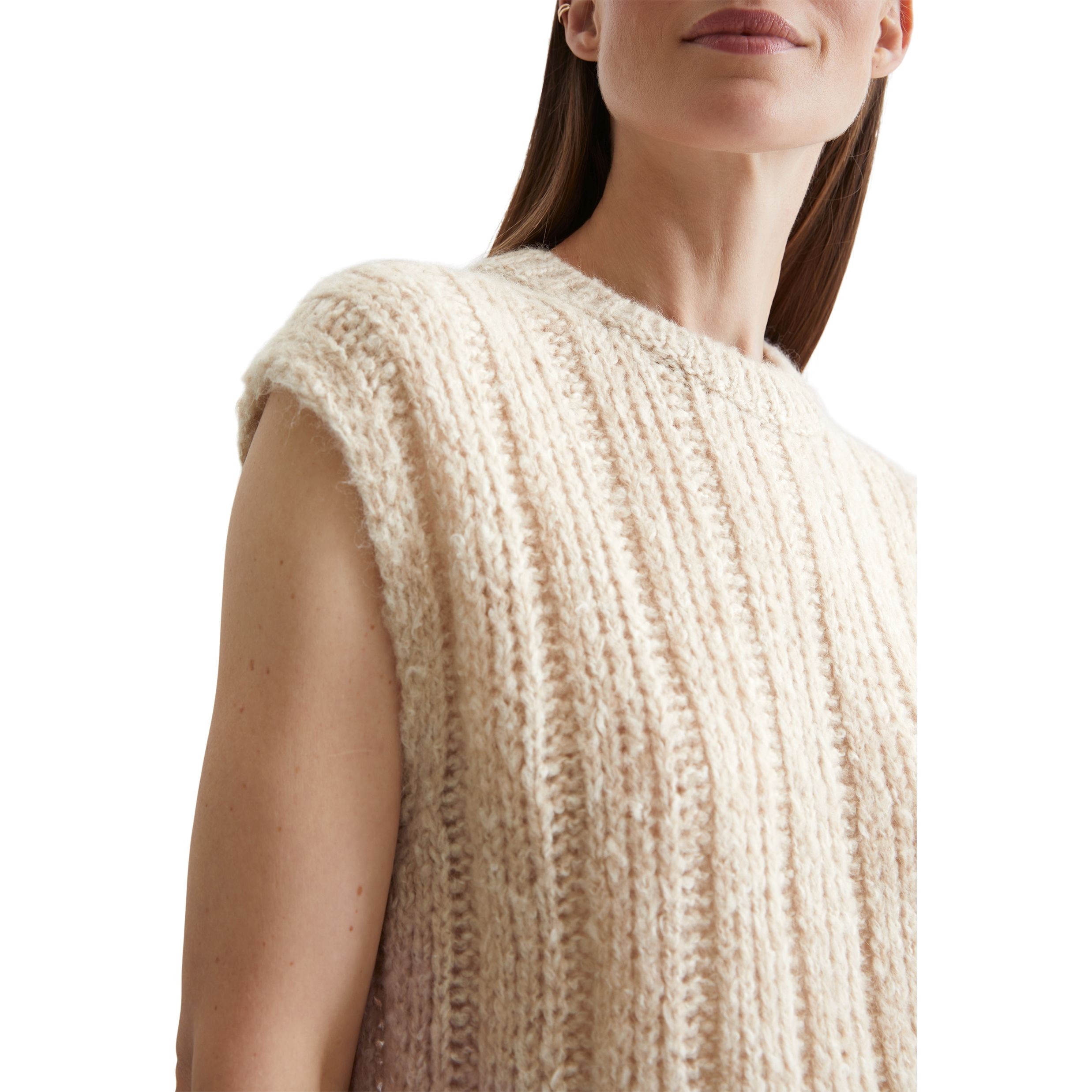 MARC O'POLO Megztinis moterims, Smėlio, Sweater 408608563151 4