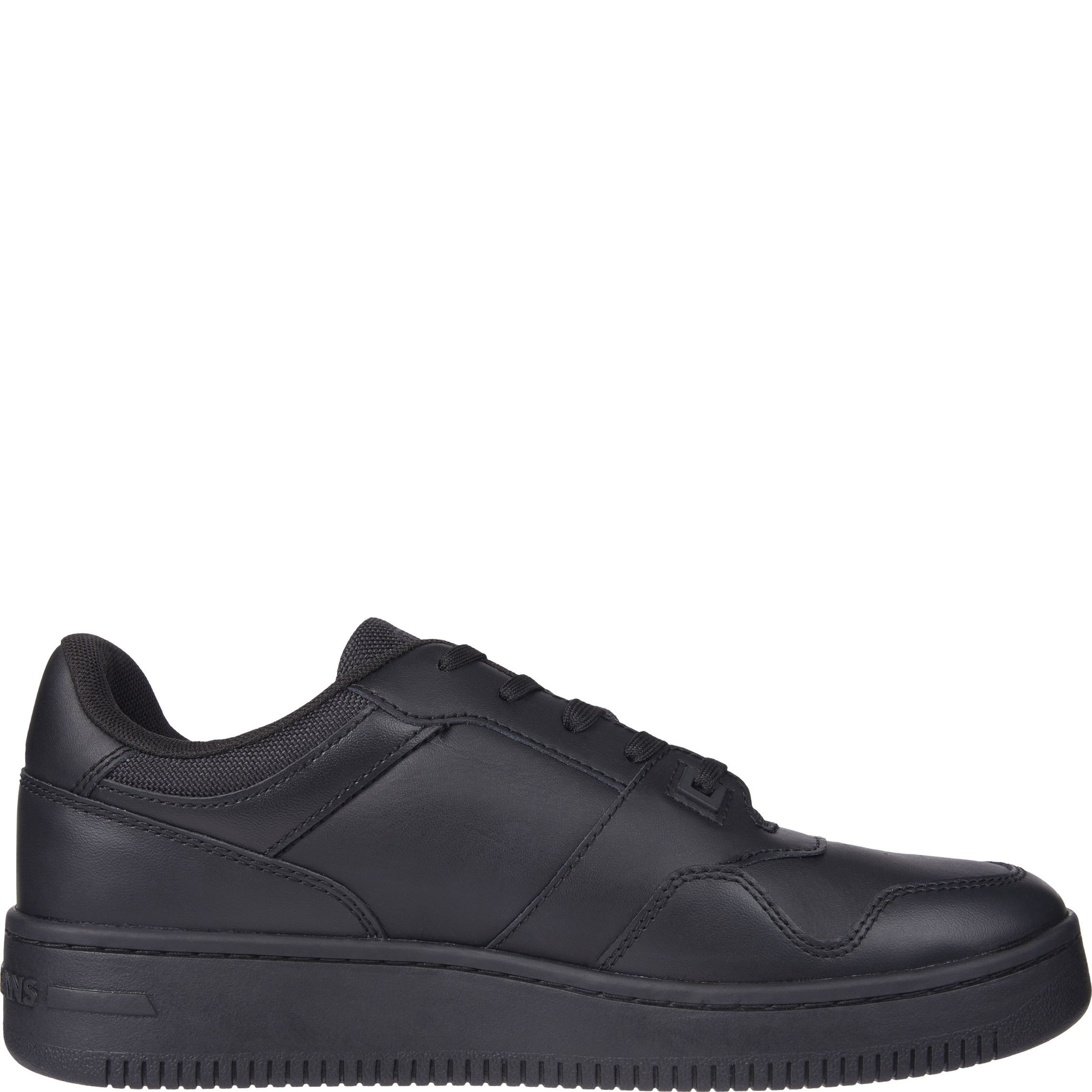 TOMMY JEANS Laisvalaikio bateliai vyrams, Juoda, Retro basket leisure 5