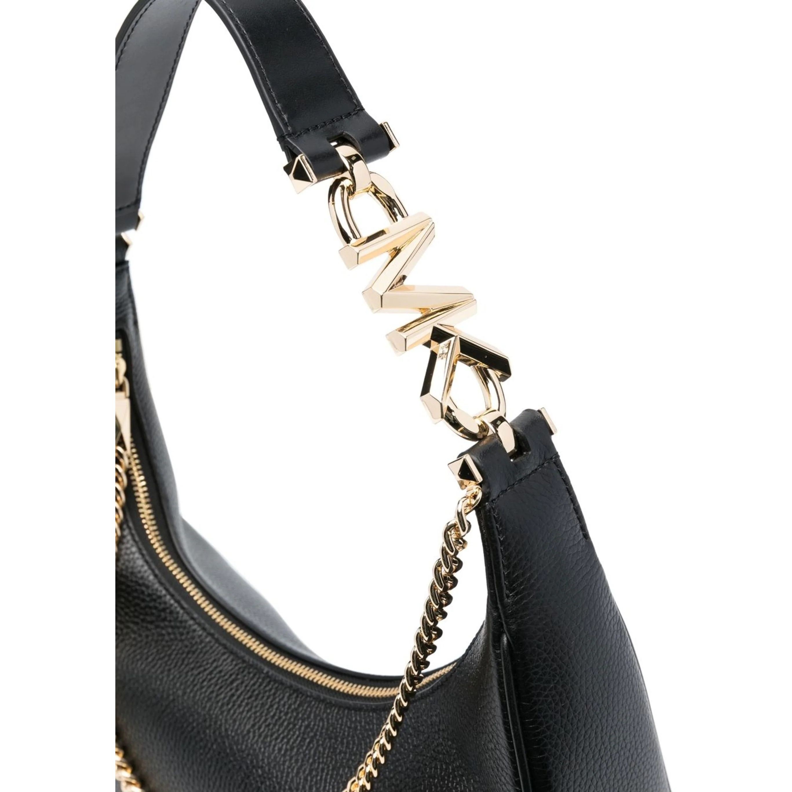 MICHAEL KORS Rankinė per petį moterims, Juoda, Large hobo shoulder bag 3