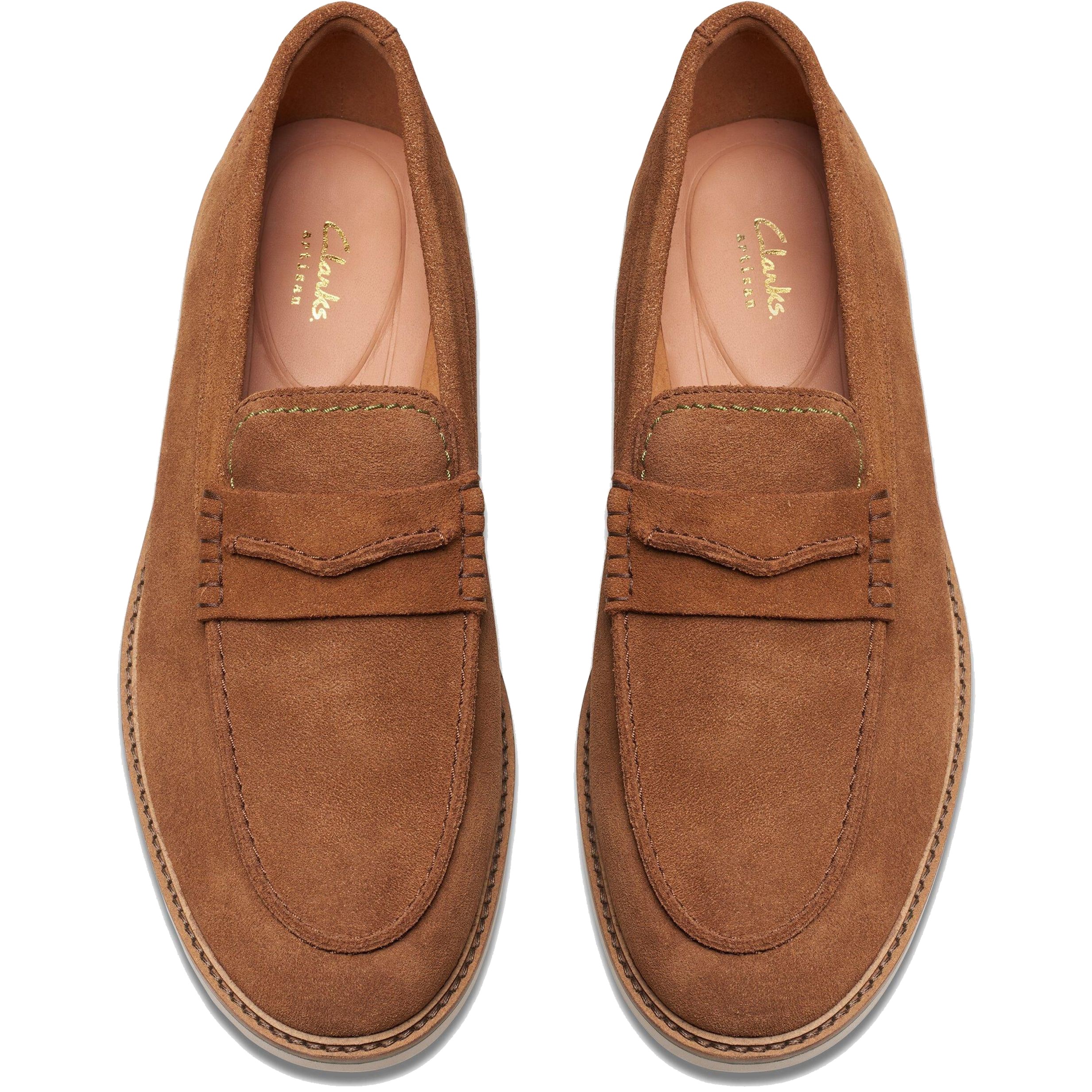 CLARKS Mokasinai vyrams, Ruda, Atticus LTSlip mocasins 5