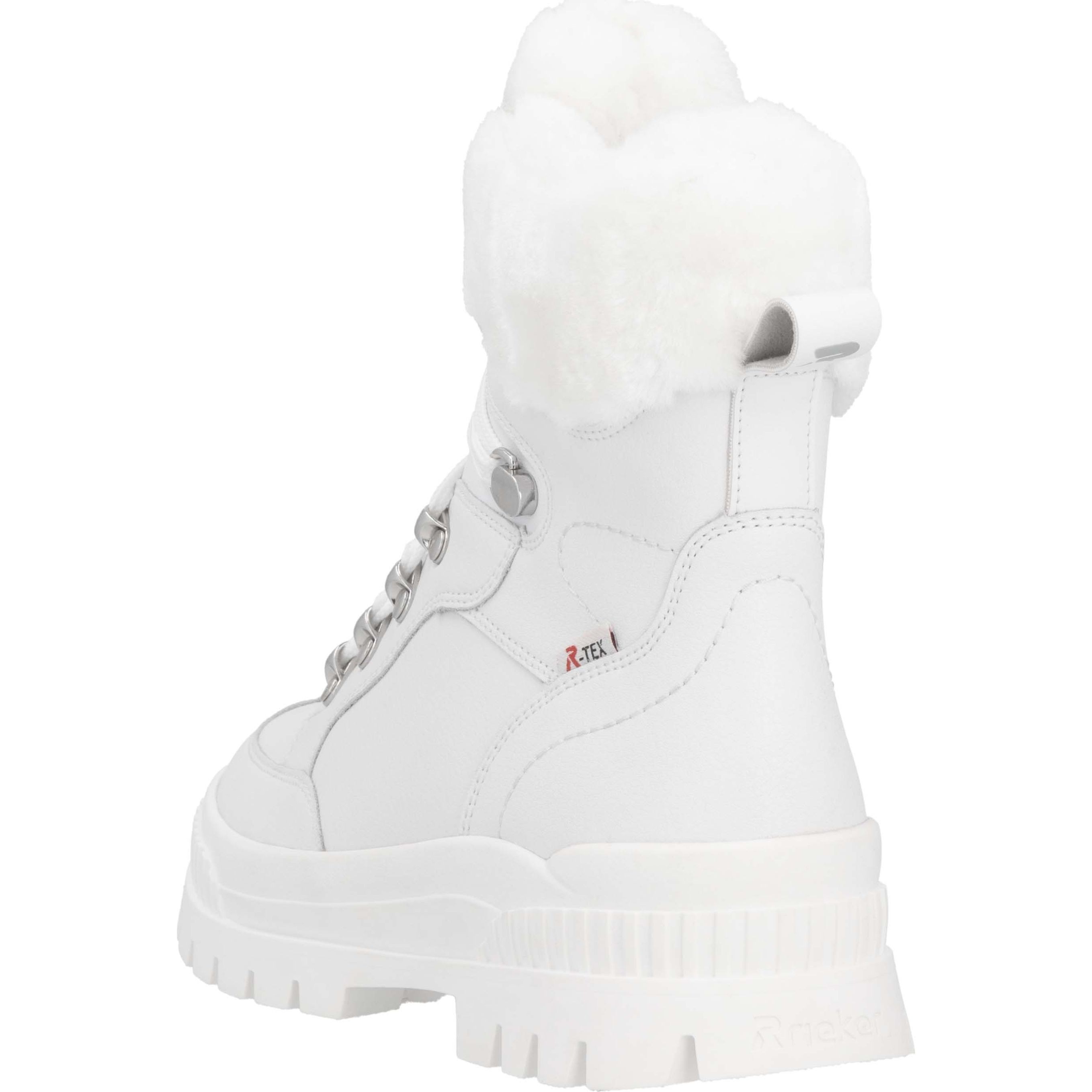 RIEKER EVOLUTION Aulinukai moterims, Balta, Ladies mid height boots 6
