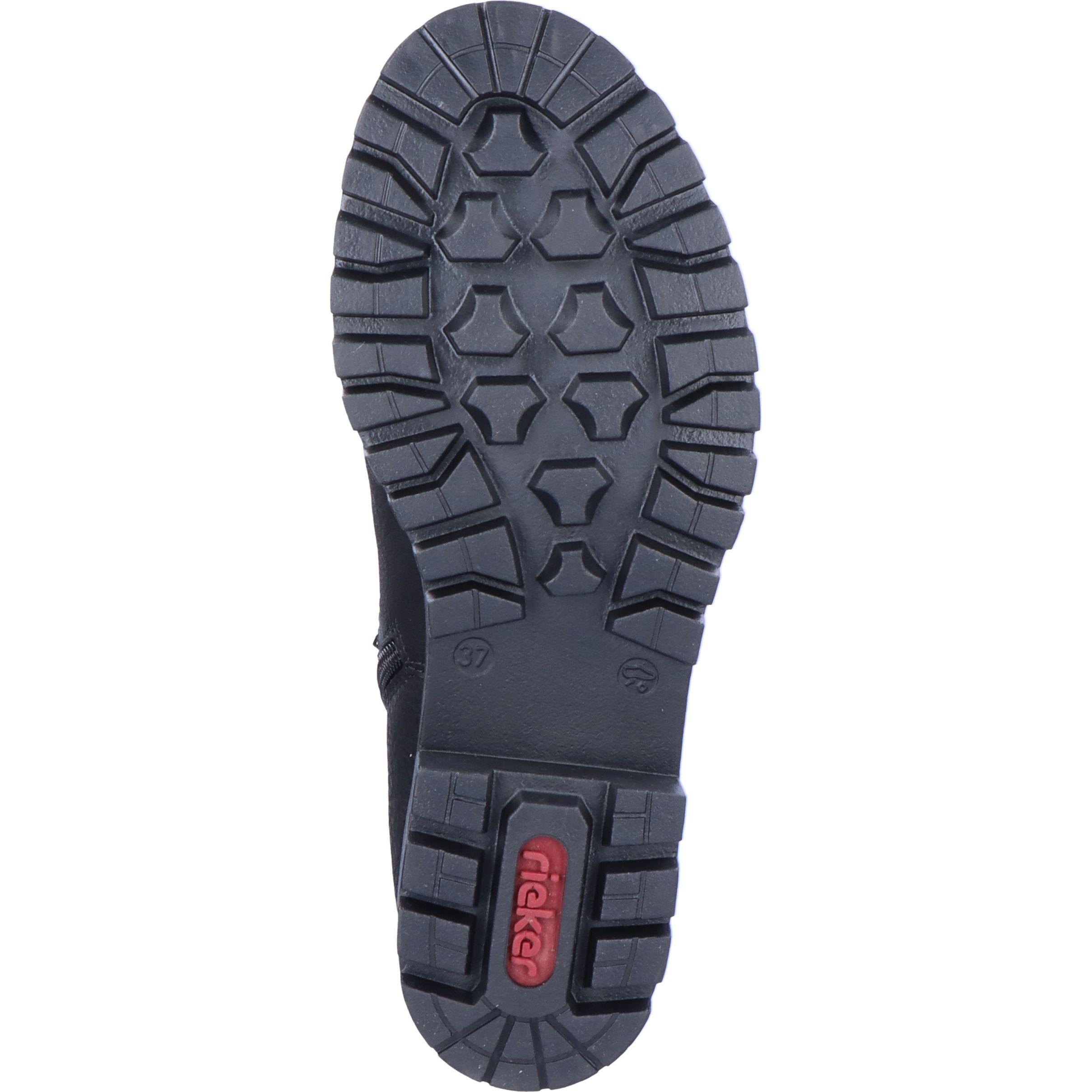 RIEKER Auliniai moterims, Juoda, BOOTS 7