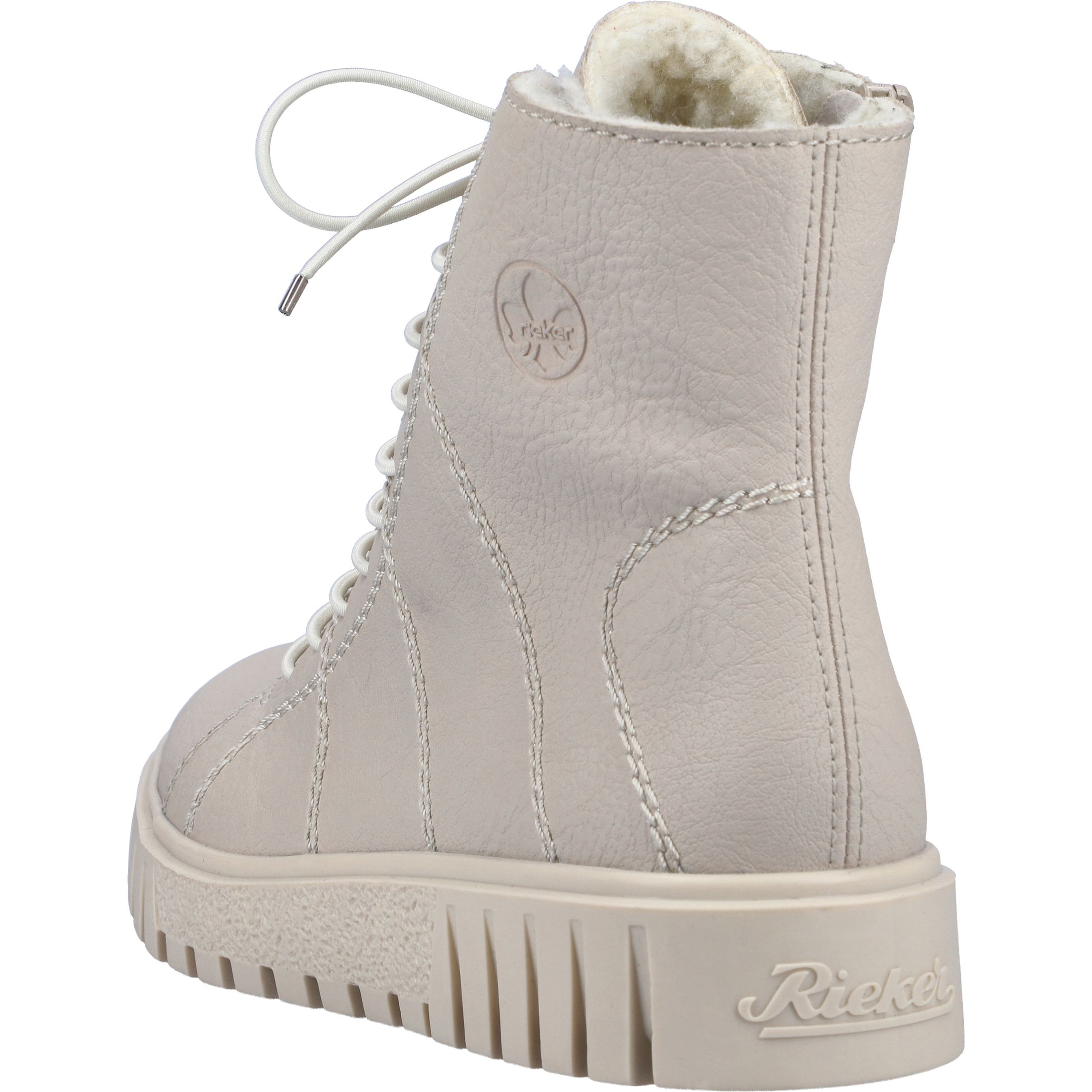 RIEKER Aulinukai moterims, Smėlio, Ladies mid height boots 6