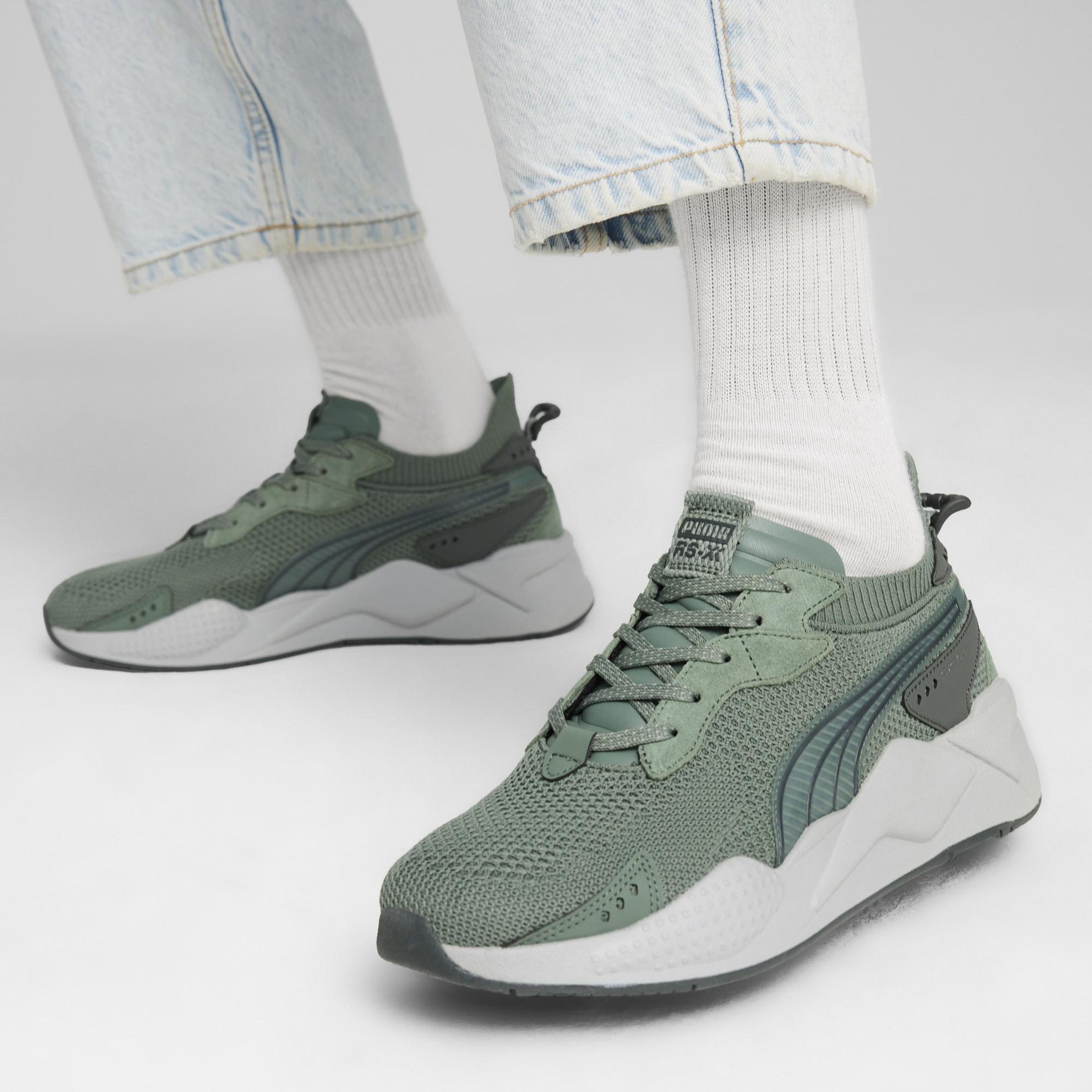 PUMA Laisvalaikio bateliai vyrams, Žalia, Rs-xk leisure 4