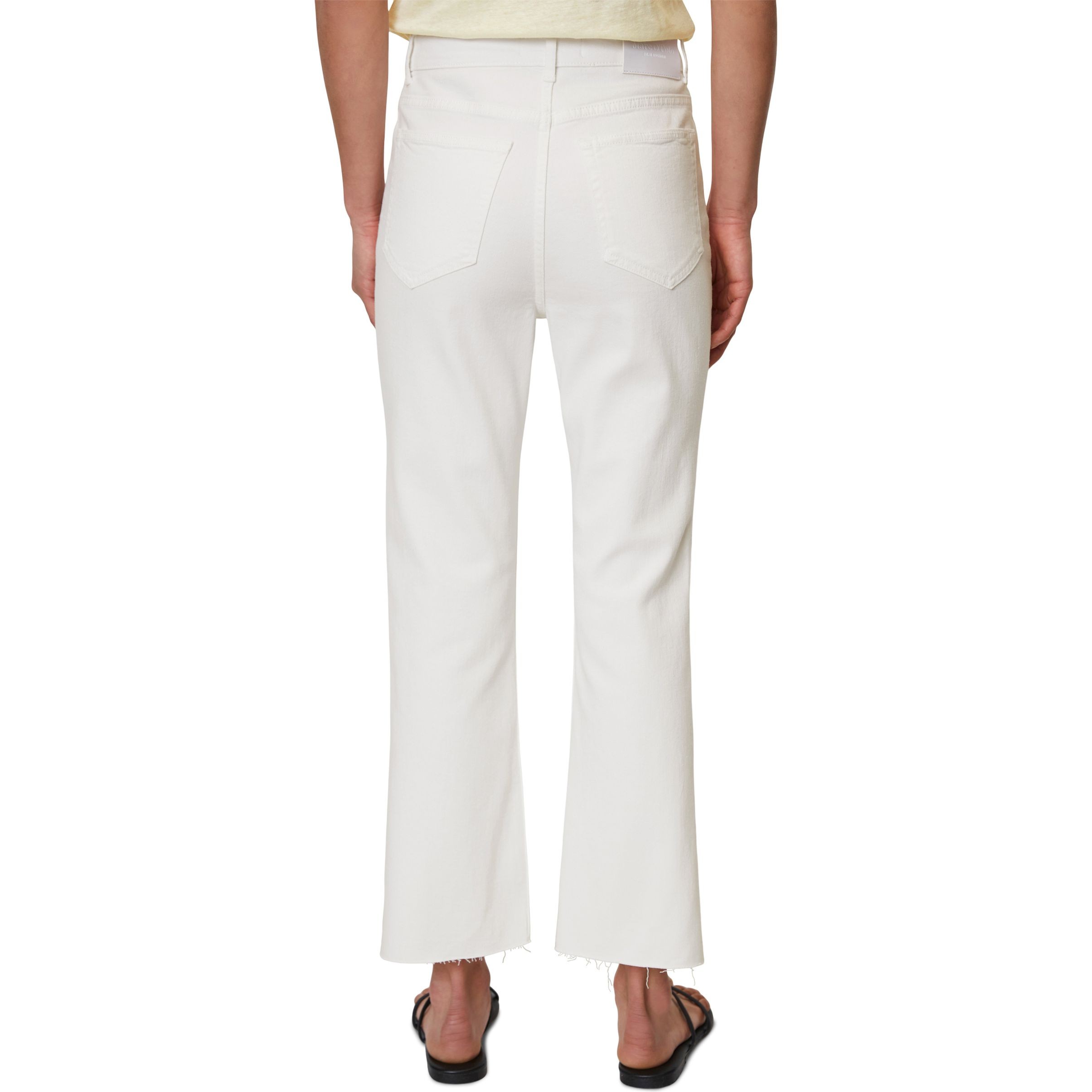 MARC O'POLO Platėjantys džinsai moterims, Balta 3