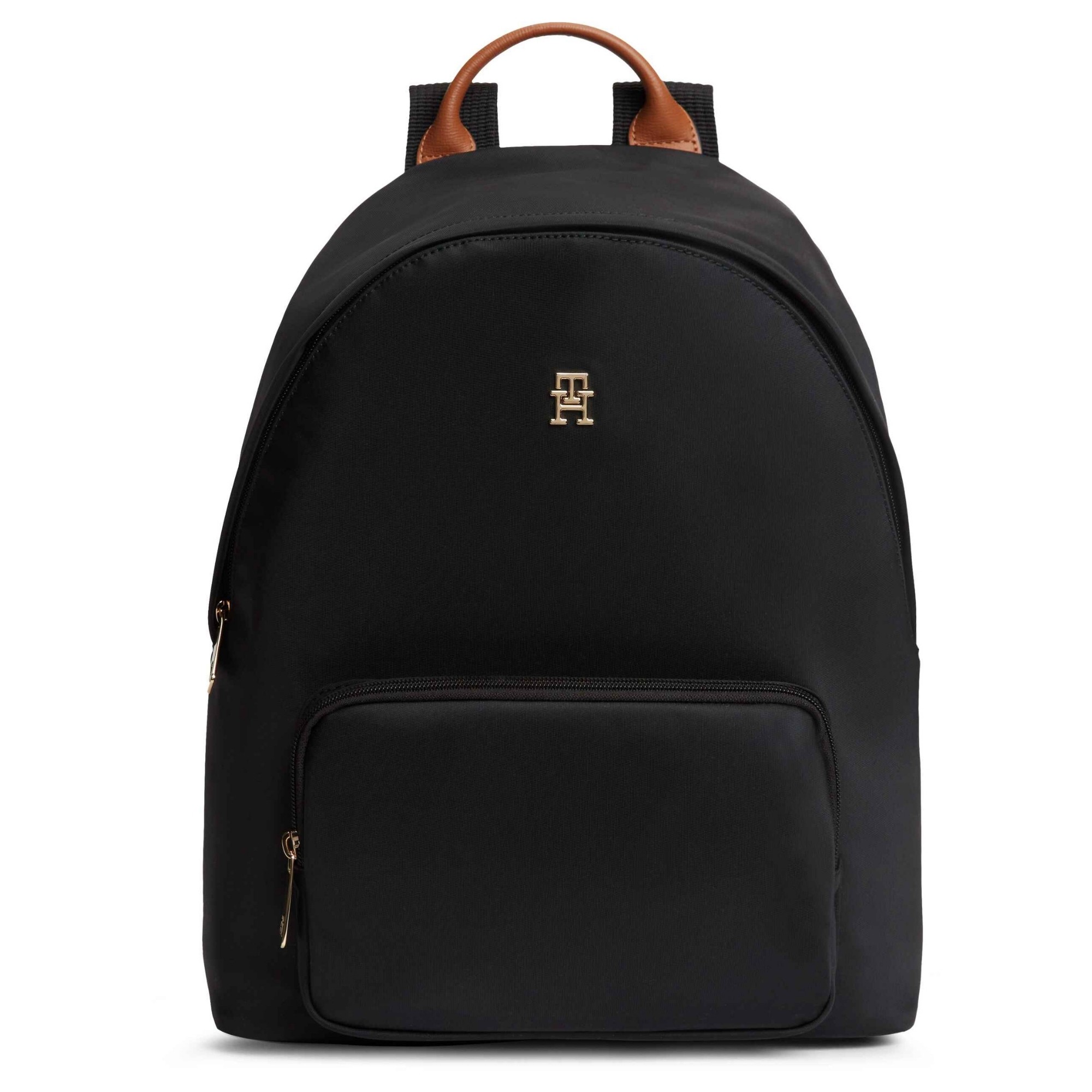 TOMMY HILFIGER Kuprinė moterims, Juoda, popette dome backpack 1