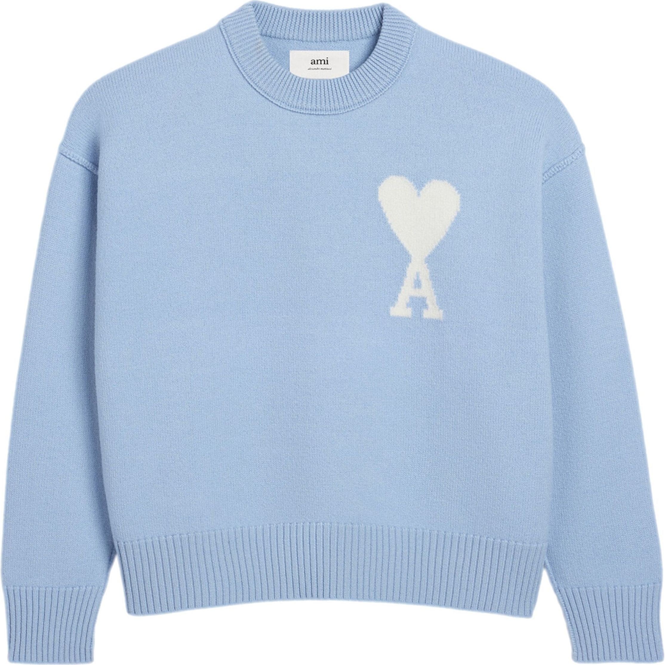 AMI PARIS Megztinis, Mėlyna, Sweater