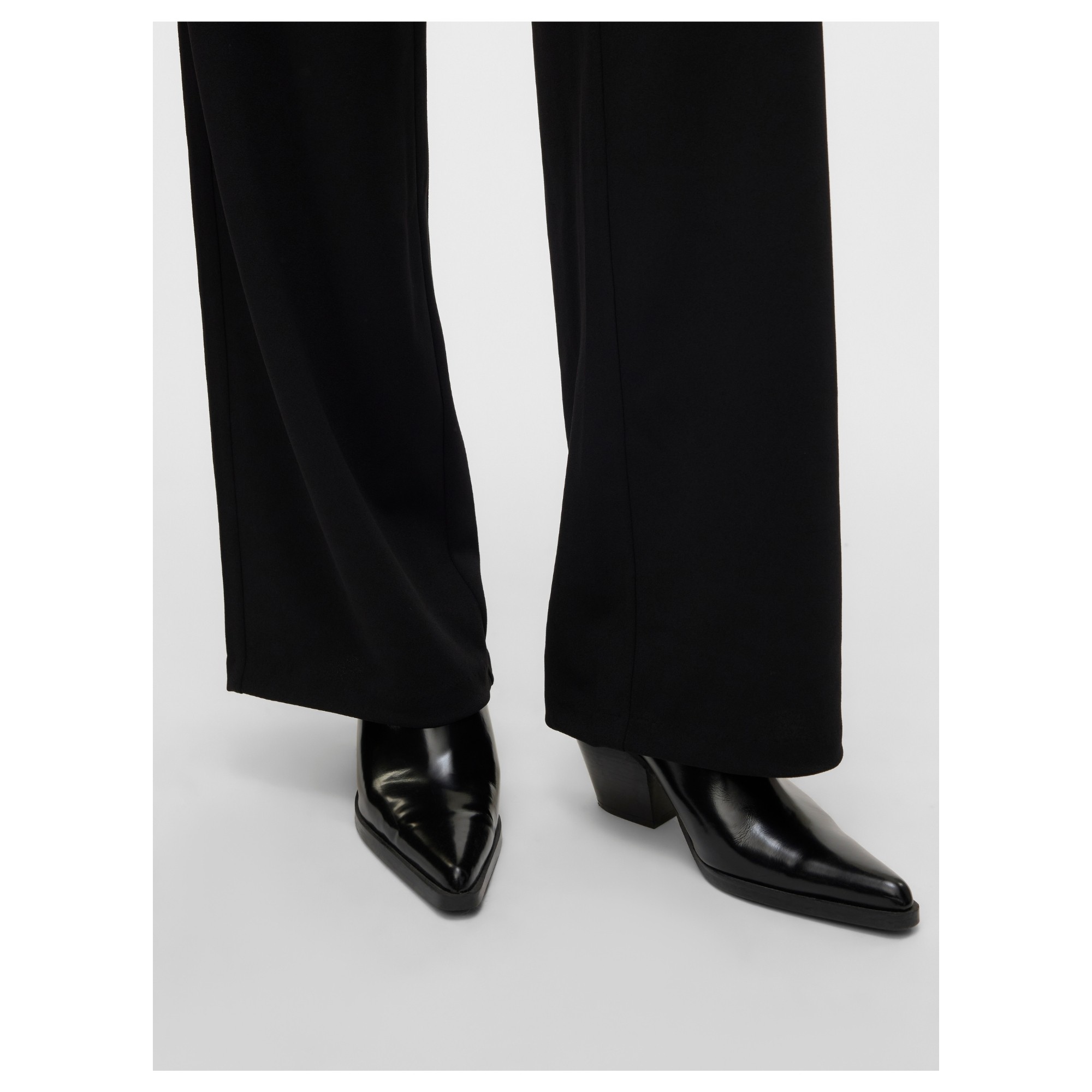 VERO MODA Formalios kelnės moterims, Juoda, Berlin wide 4