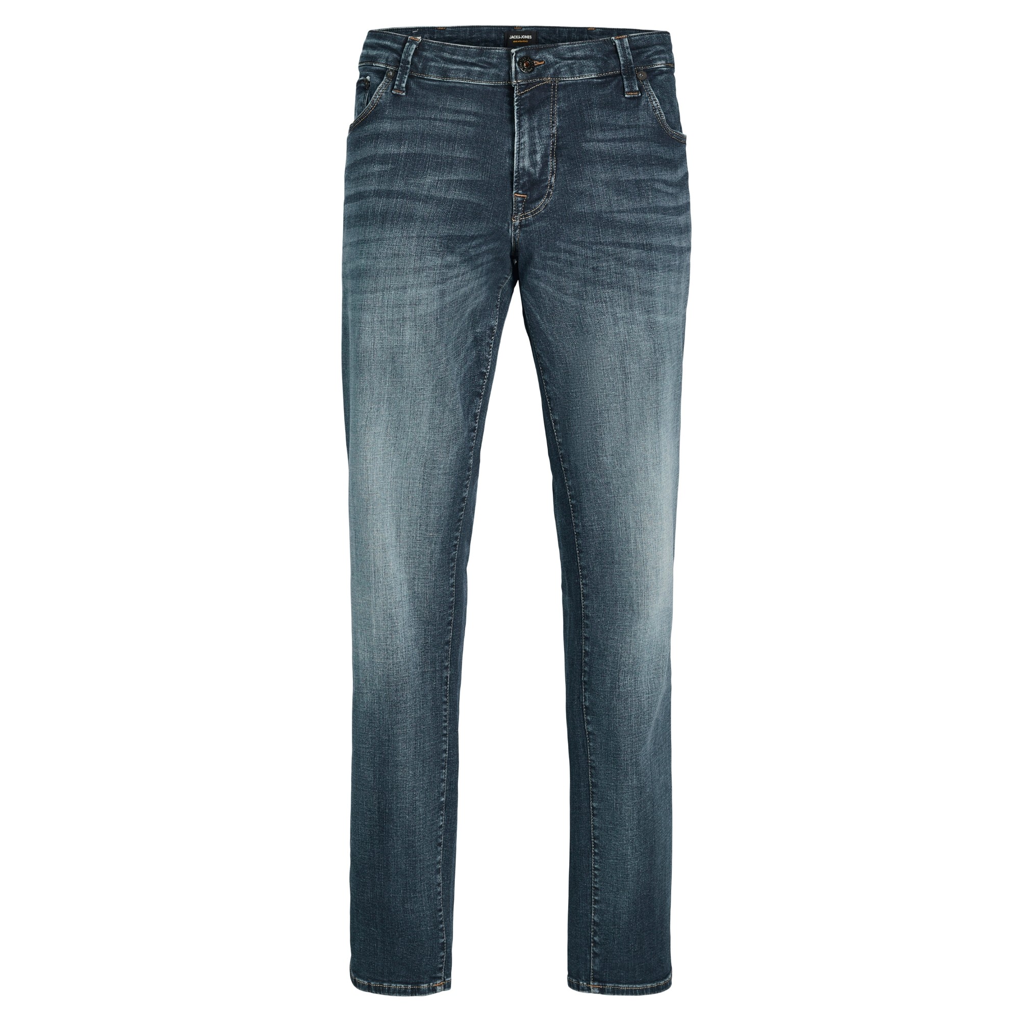 JACK & JONES Tiesūs džinsai vyrams, Mėlyna, Džinsai 1