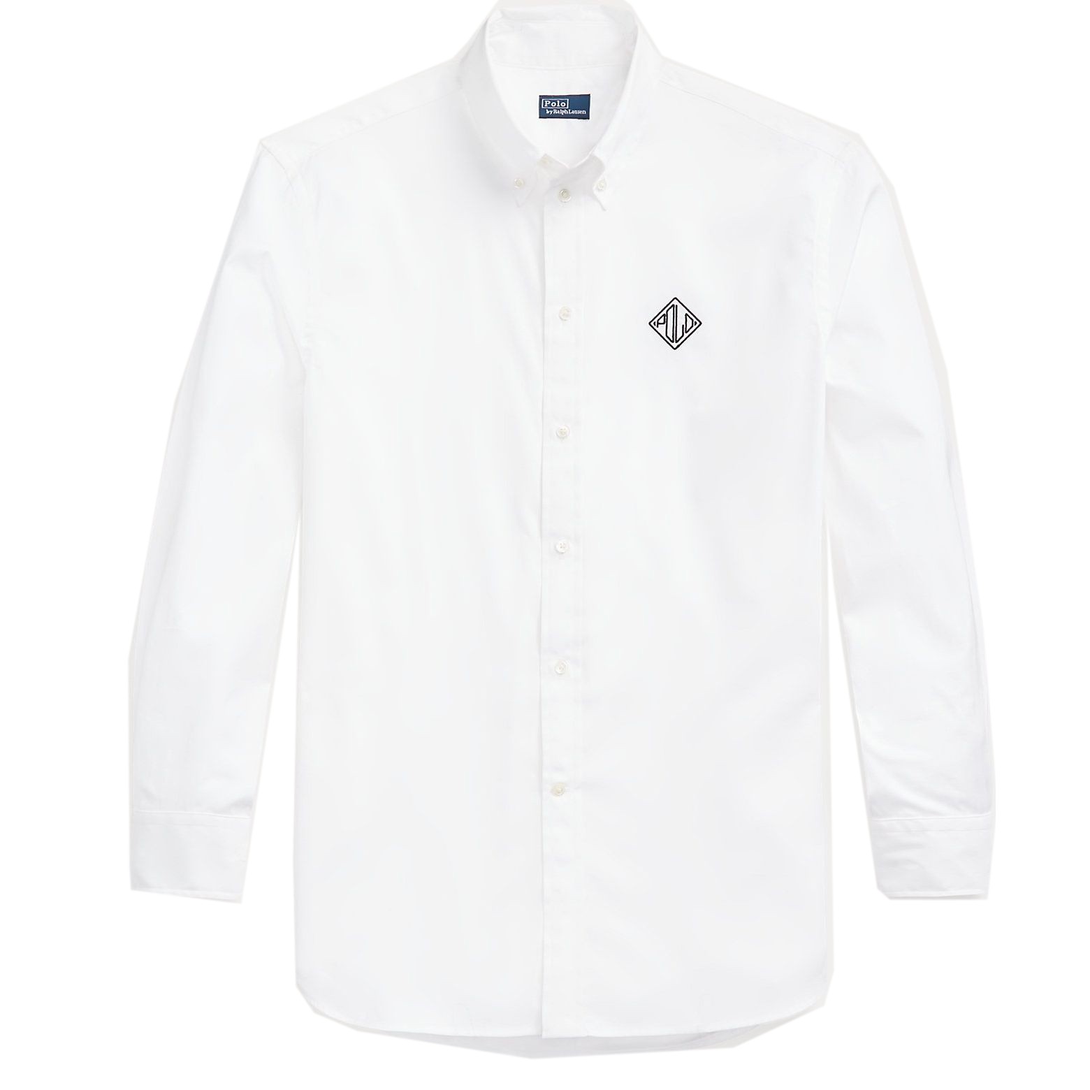 POLO RALPH LAUREN Marškiniai ilgomis rankovėmis moterims, Balta, Long sleeve button front shirt 1