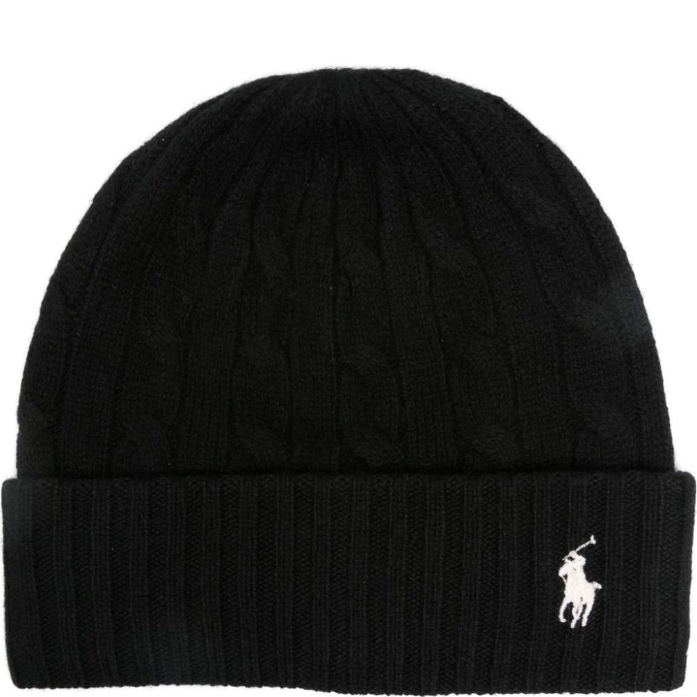 POLO RALPH LAUREN Skrybėlė moterims, Juoda, Hat 1