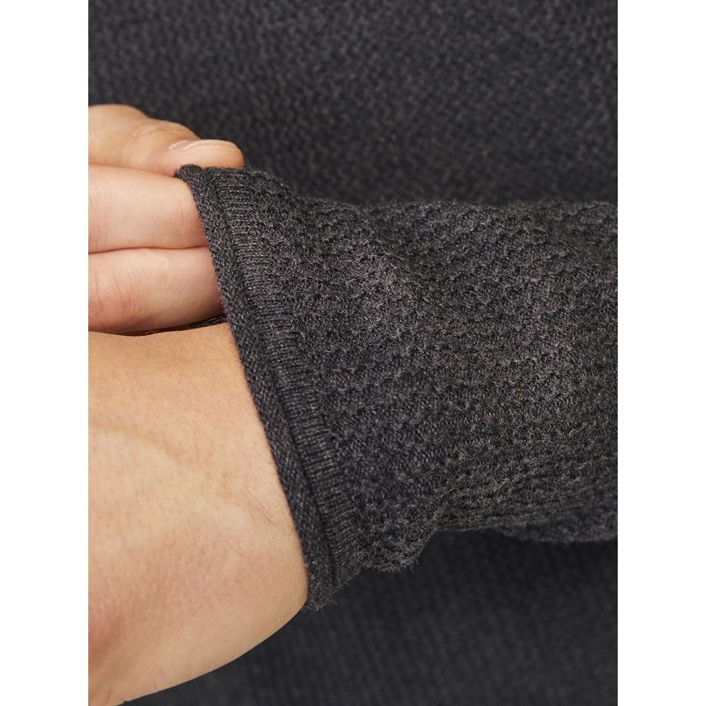 JACK & JONES Megztinis vyrams, Pilka, Cooper knit crew neck 2