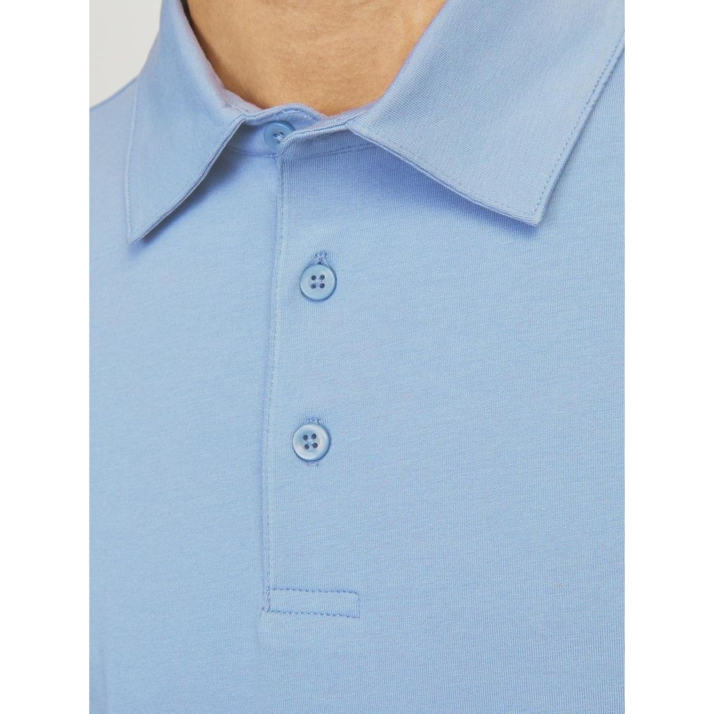 JACK & JONES Polo marškiniai ilgos rank. vyrams, Mėlyna, Jprblaspencer polo long 2