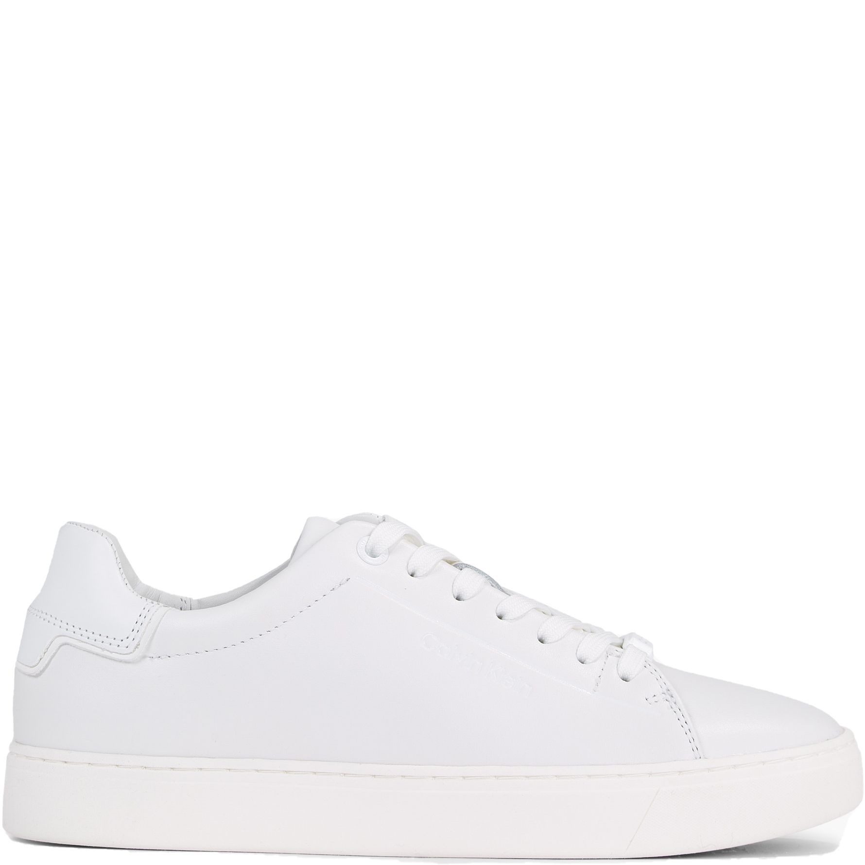 CALVIN KLEIN Laisvalaikio bateliai moterims, Balta, Clean cupsole lace up leisure 2