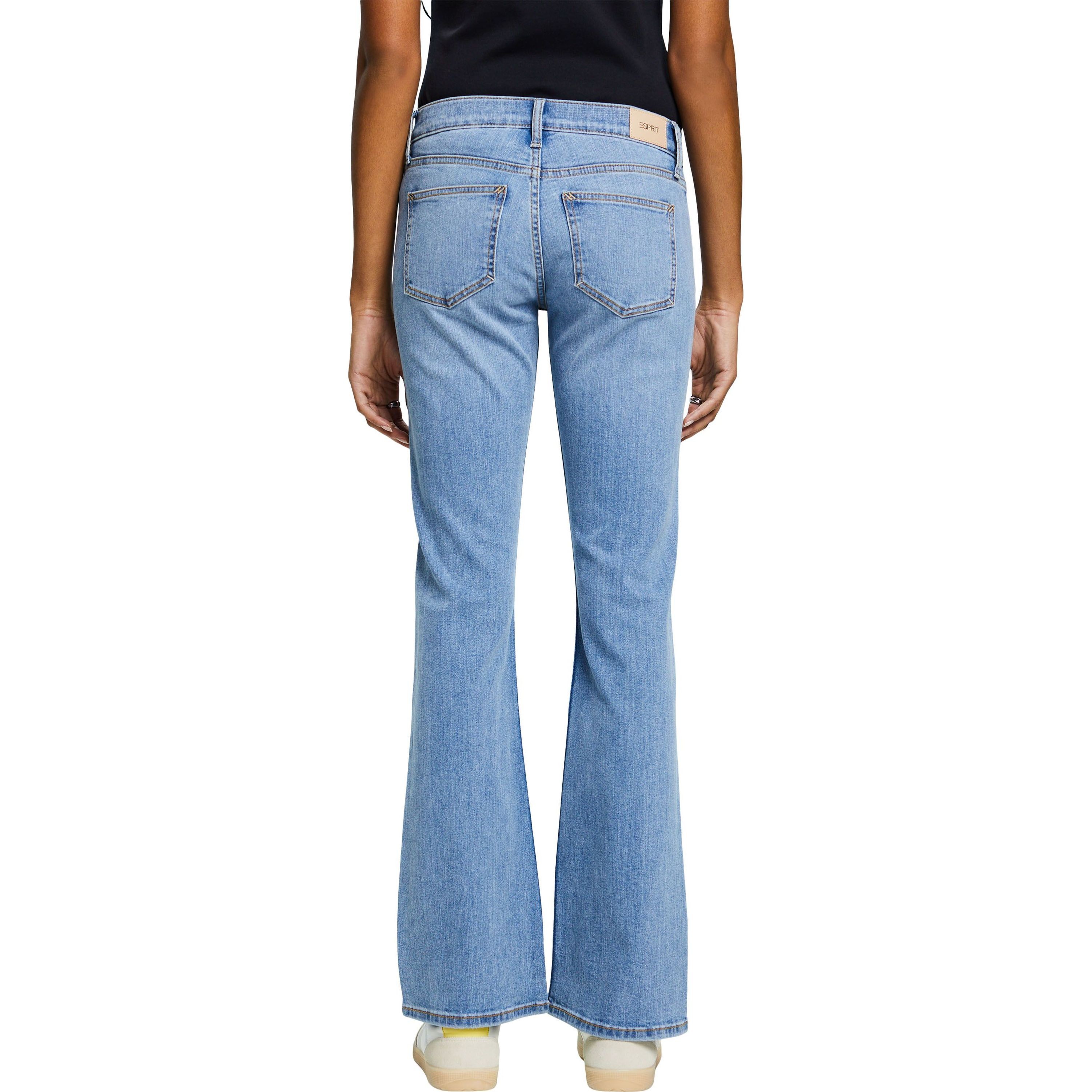 ESPRIT Trumpinti džinsai moterims, Mėlyna, Mid Bootcut Jeans 3