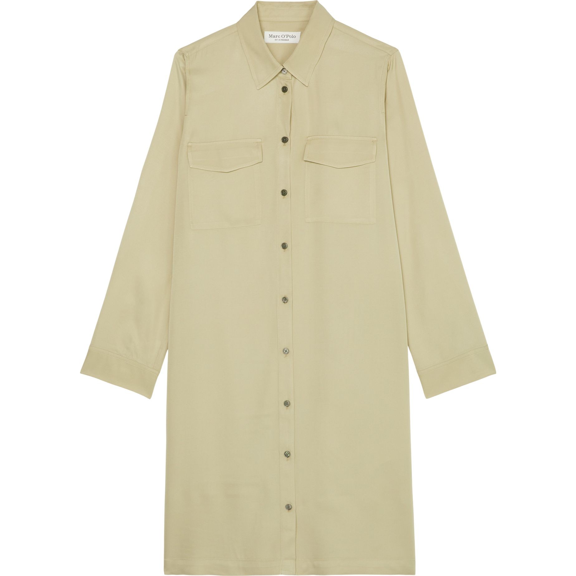 MARC O'POLO Mini suknelė moterims, Žalia 1