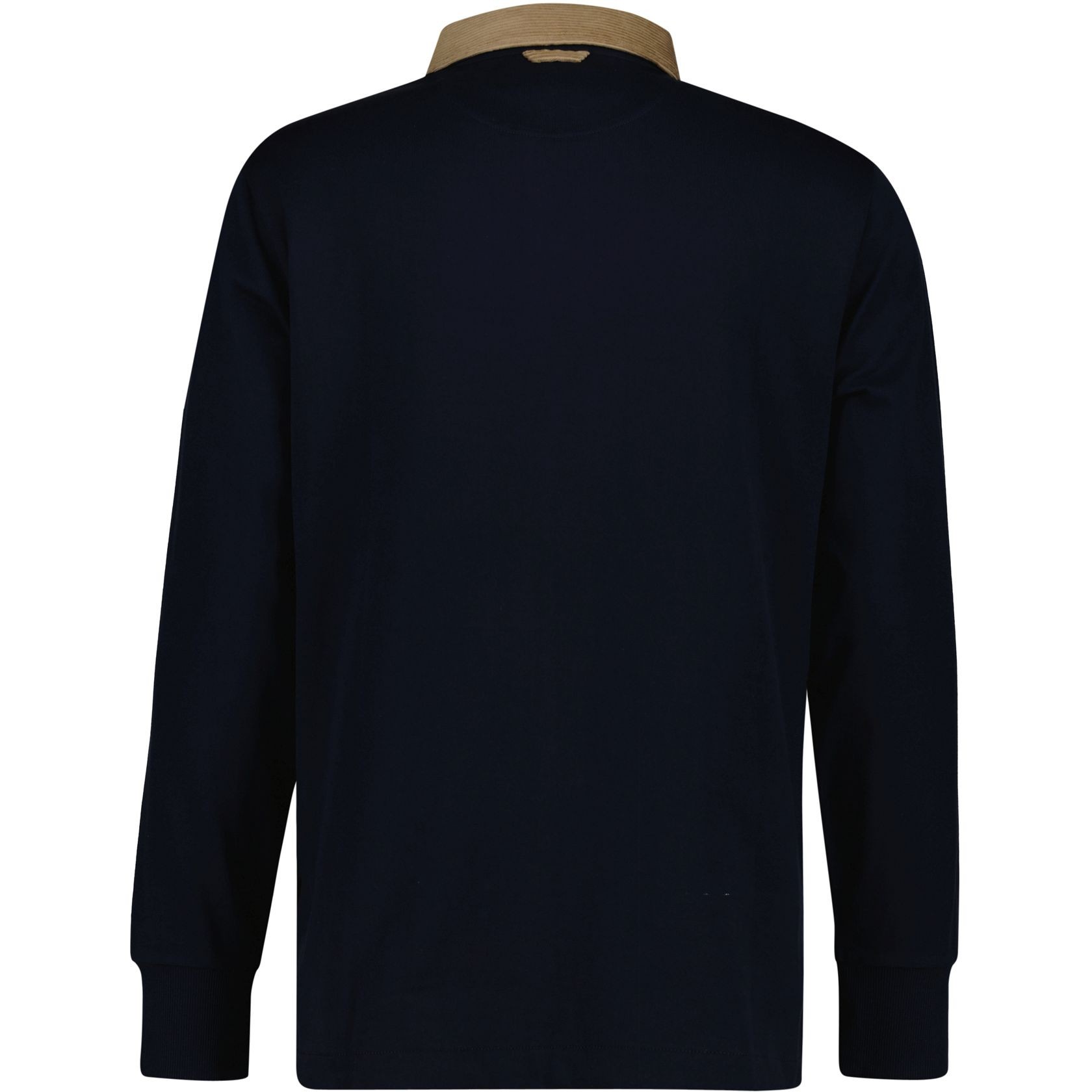 GANT Polo marškiniai ilgos rank. vyrams, Mėlyna, cord collar heavy rugger 2