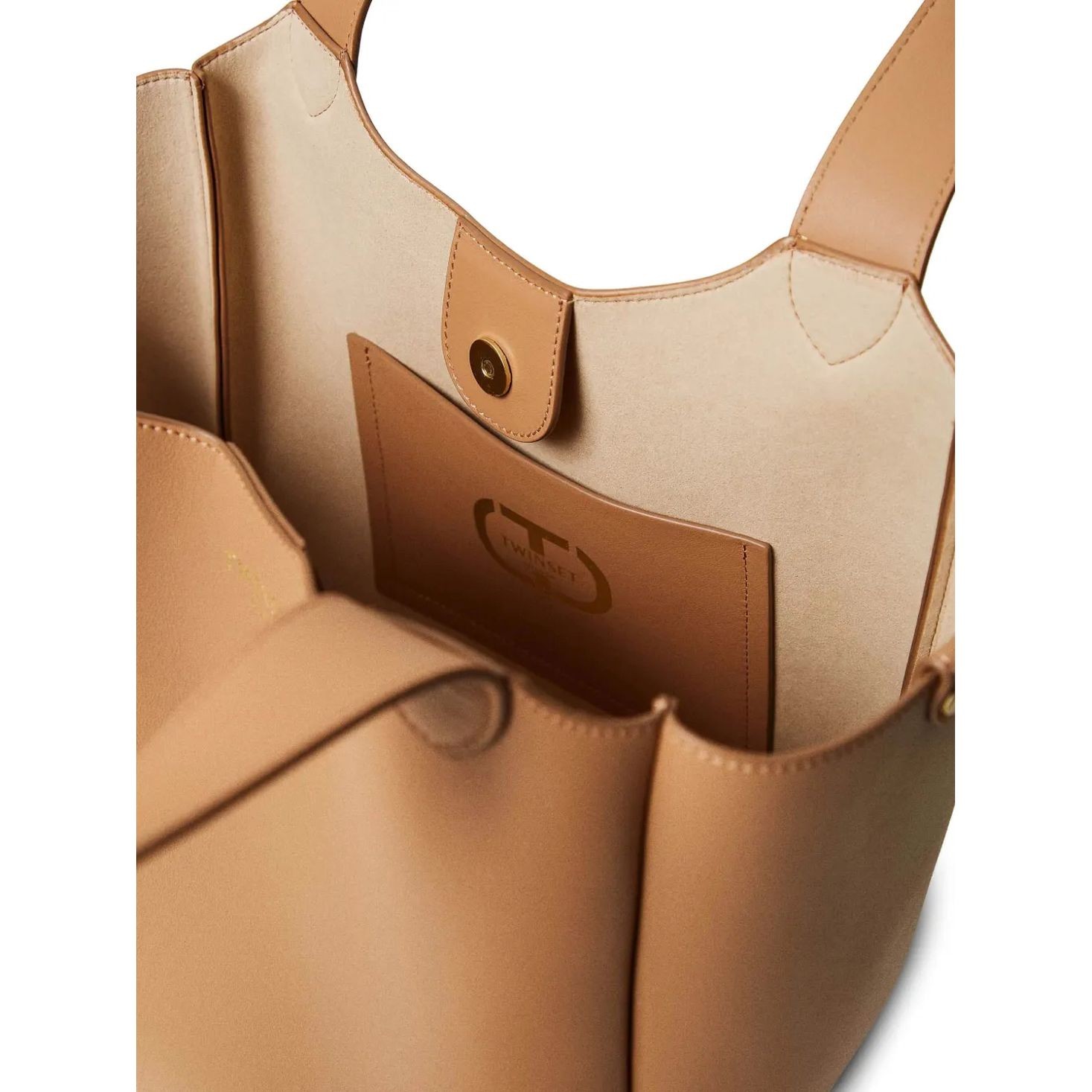 TWINSET Pirkinių krepšys moterims, Ruda, Tote bag 4