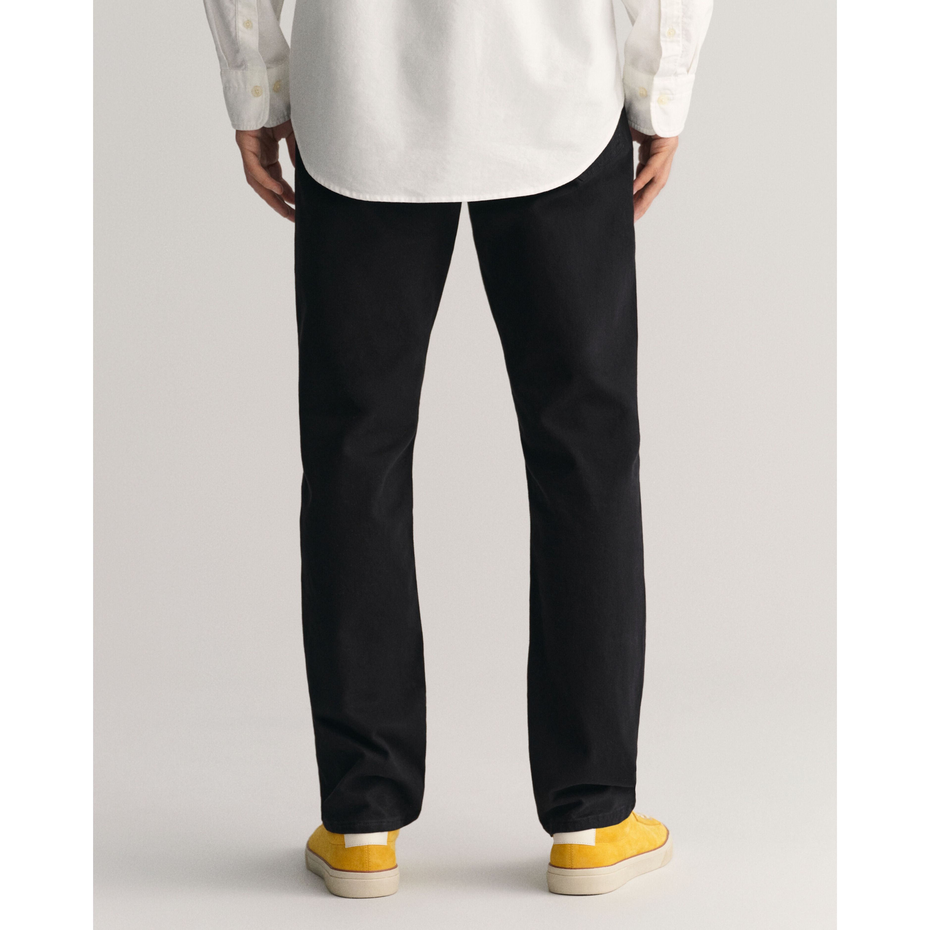 GANT Tiesūs džinsai vyrams, Juoda 4