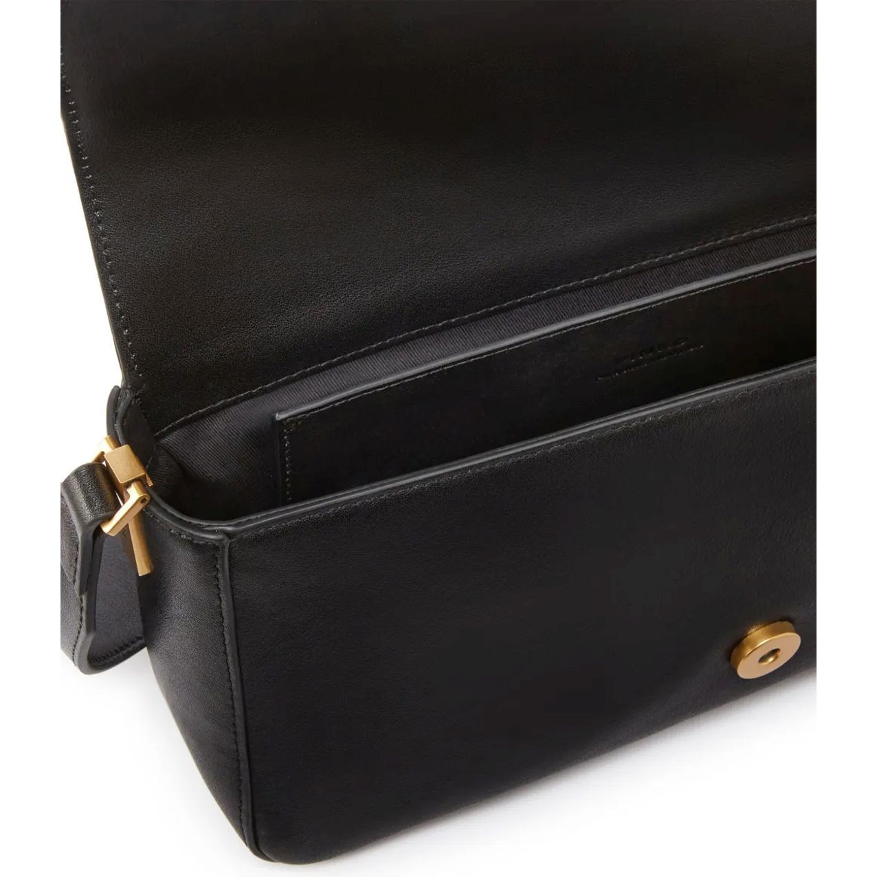 PINKO Rankinė per petį moterims, Juoda, Love one shoulder bags 4