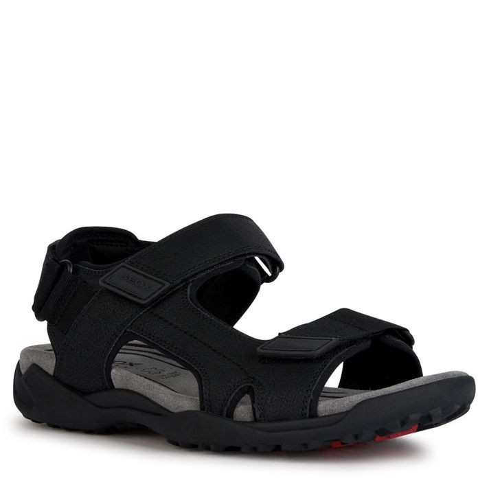 GEOX Basutės vyrams, Juoda, TERRENO SANDALS 1