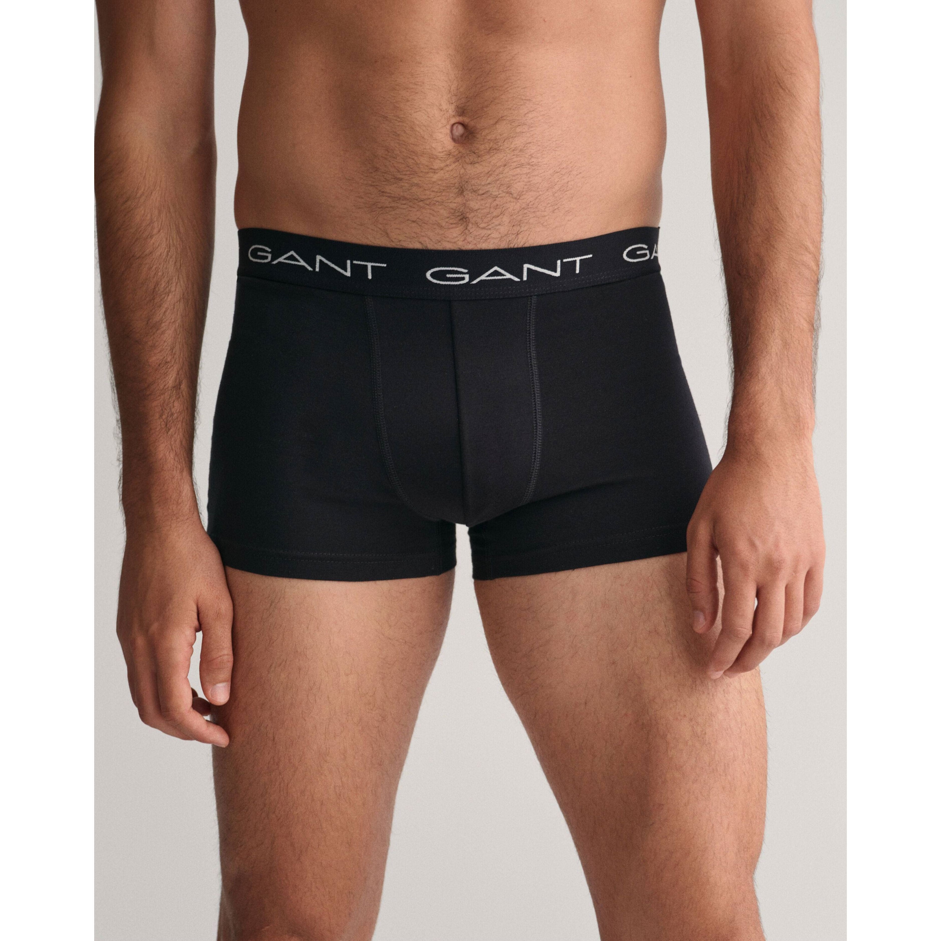 GANT Ilginti apatiniai vyrams, Juoda, TRUNK 3-PACK 2