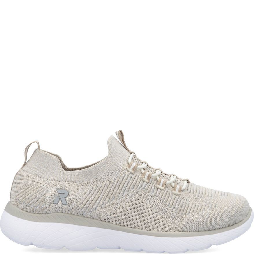 RIEKER Laisvalaikio bateliai moterims, Smėlio, Slipper 2