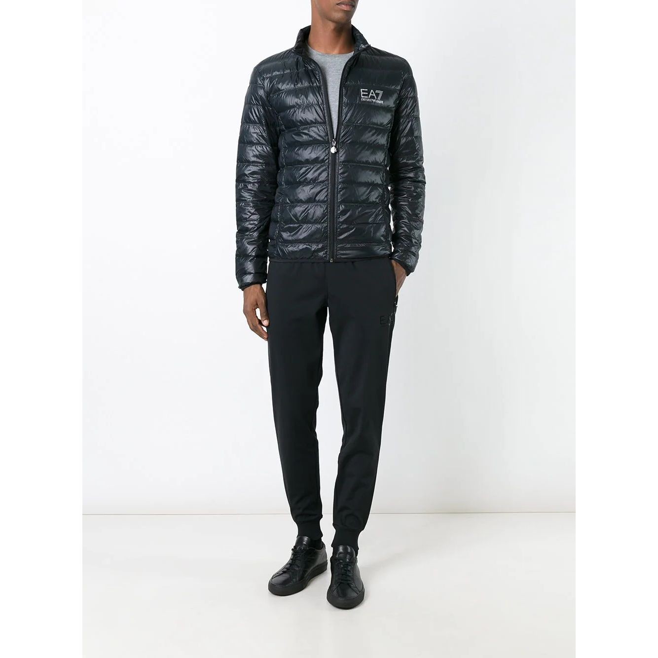 EA7 Lengva striukė vyrams, Juoda, Train core down light jacket 3