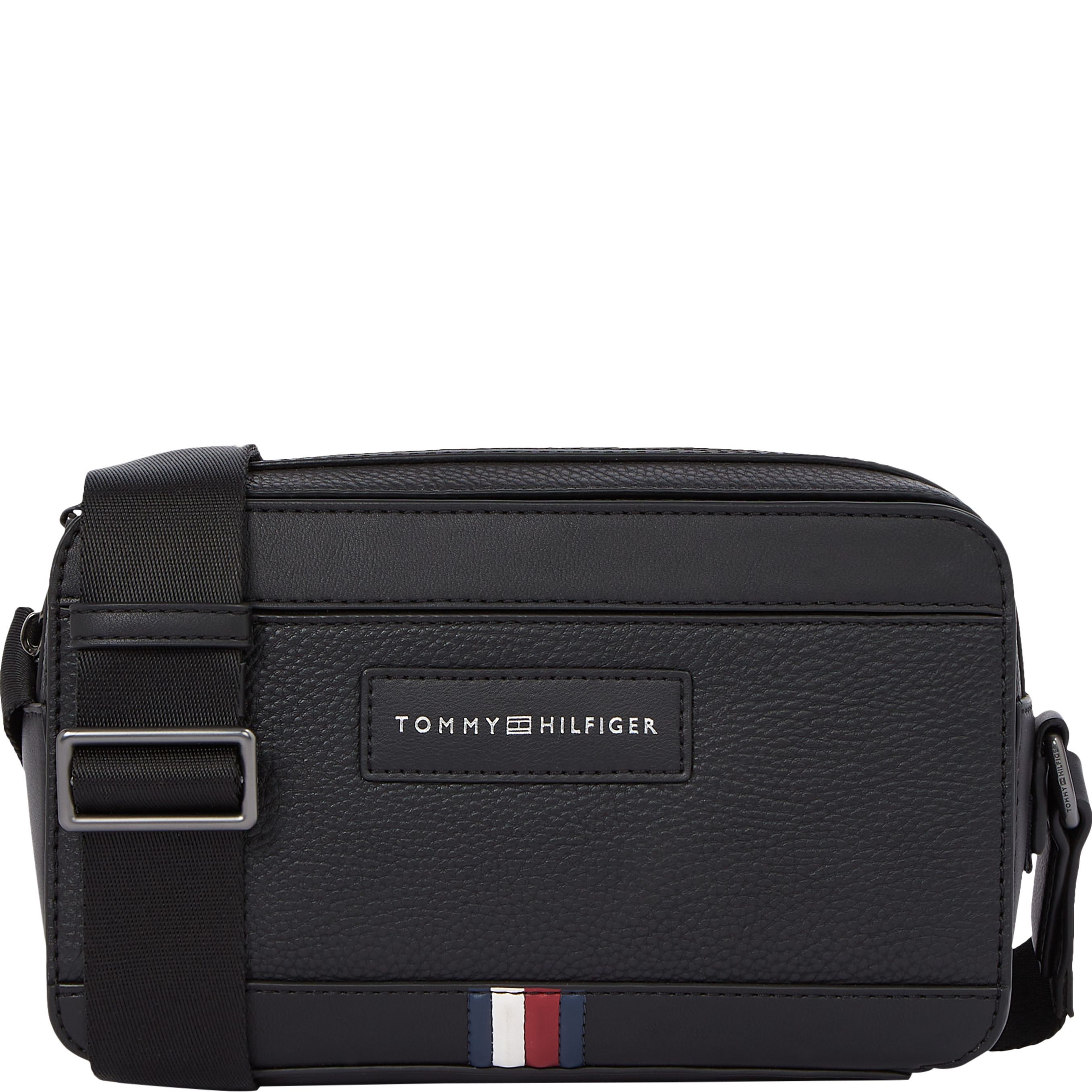 TOMMY HILFIGER Rankinė per petį vyrams, Juoda, Business reporter 1