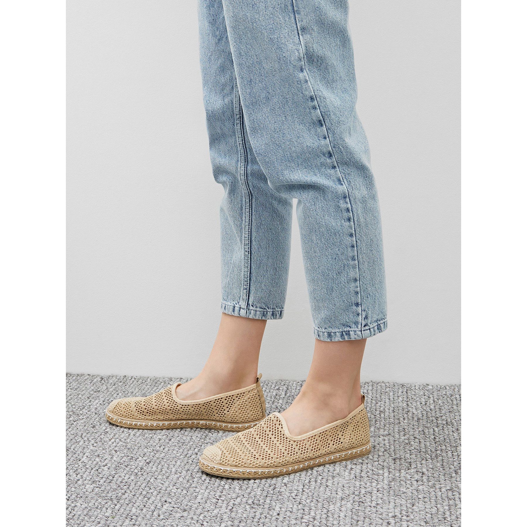 NEOMOOD Espadrilės moterims, Smėlio, Espadrilles 7