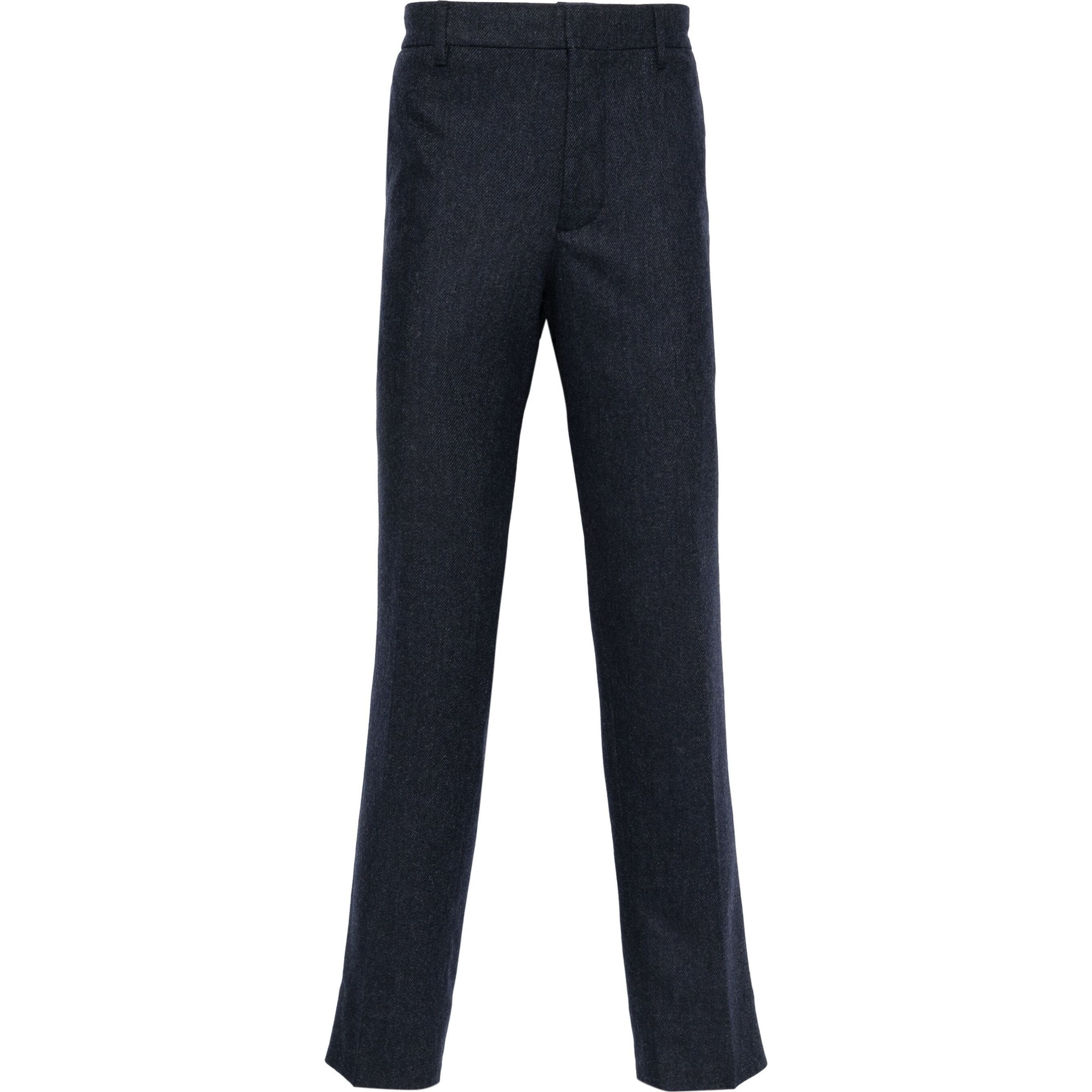 J.LINDEBERG Kelnės vyrams, Mėlyna, Soren twill cash flannel pants