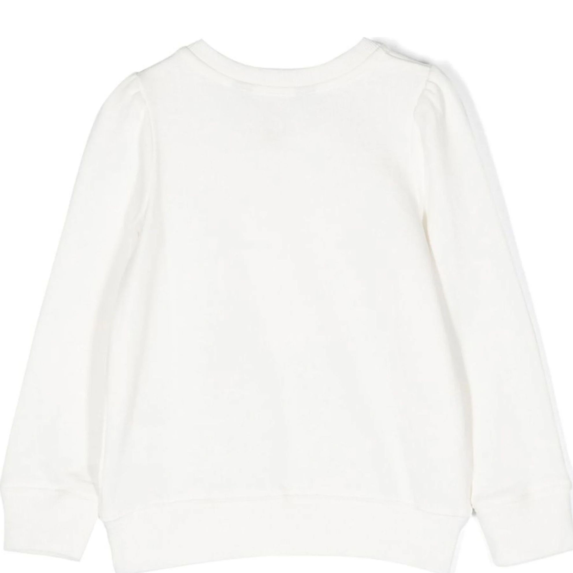 RALPH LAUREN KIDS Sportinis nertinis mergaitėms, Balta, Polo bear sweatshirt (2-6x) 2