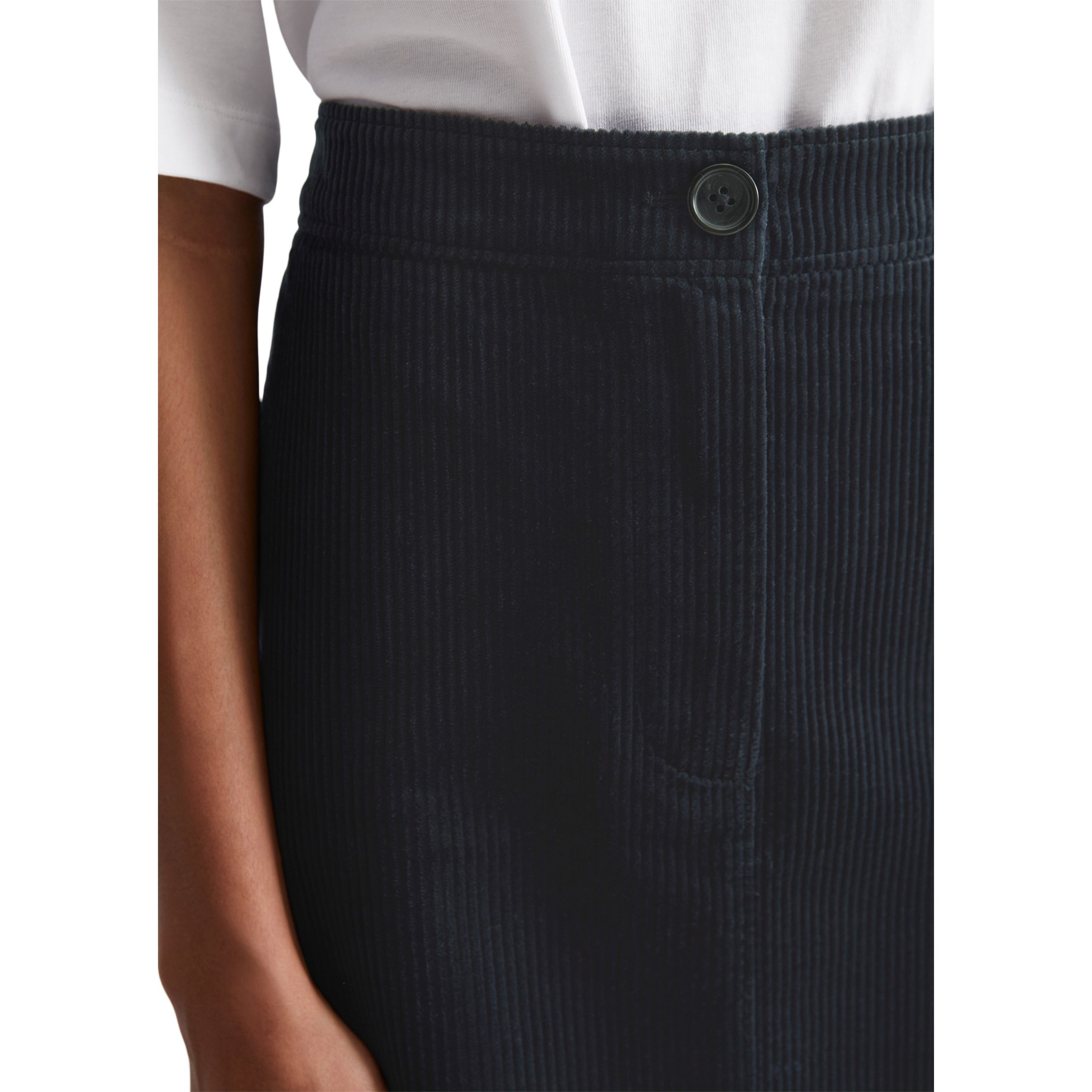 MARC O'POLO Mini sijonas moterims, Mėlyna, Mini skirt 408093220113 4