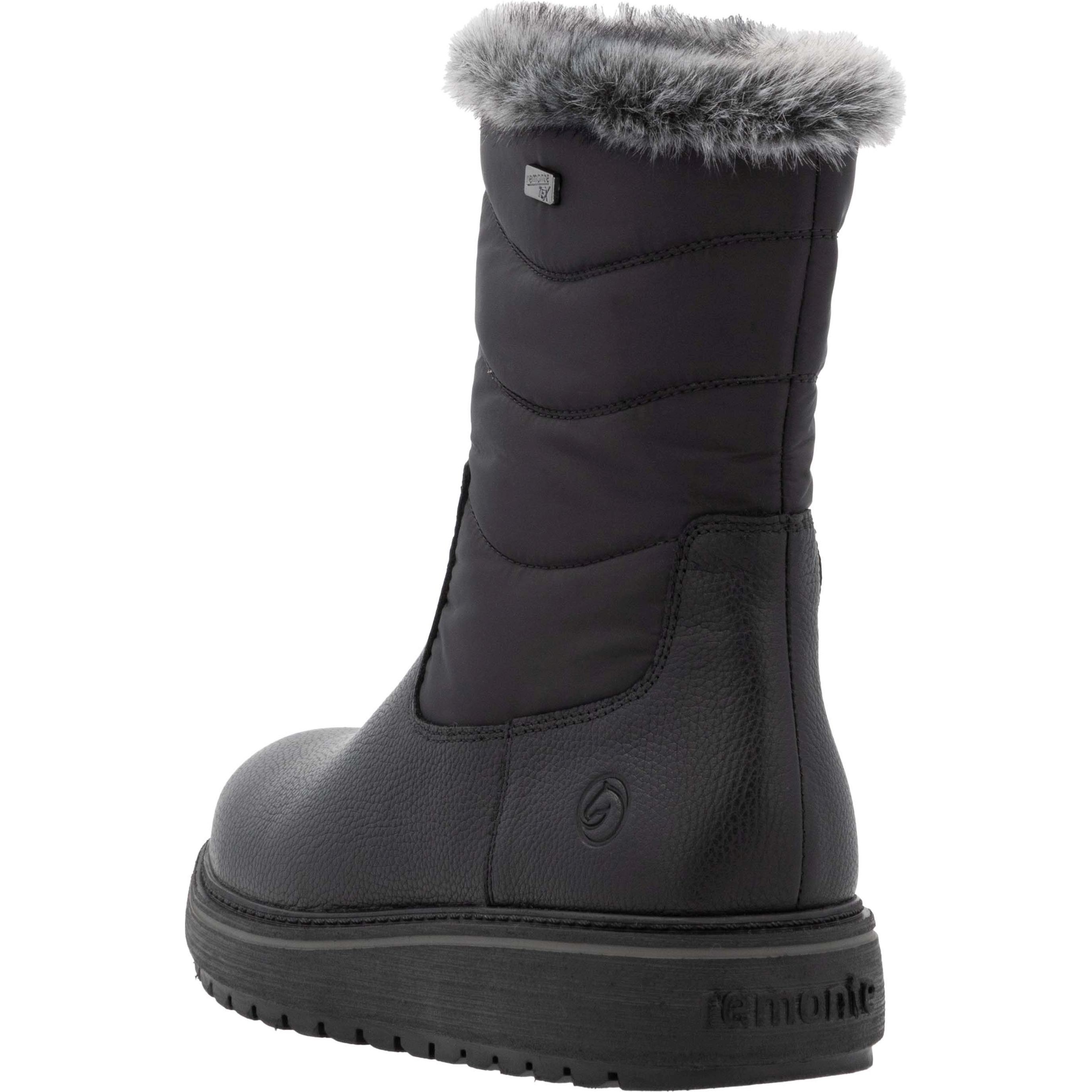 REMONTE Aulinukai moterims, Juoda, Ladies mid height boots 6