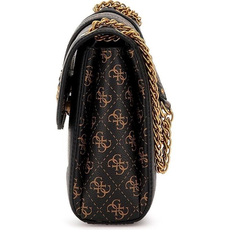 GUESS Rankinė per petį moterims, BROWN LOGO, AJIONA TRPL COMPTMT CROSSBODY 3