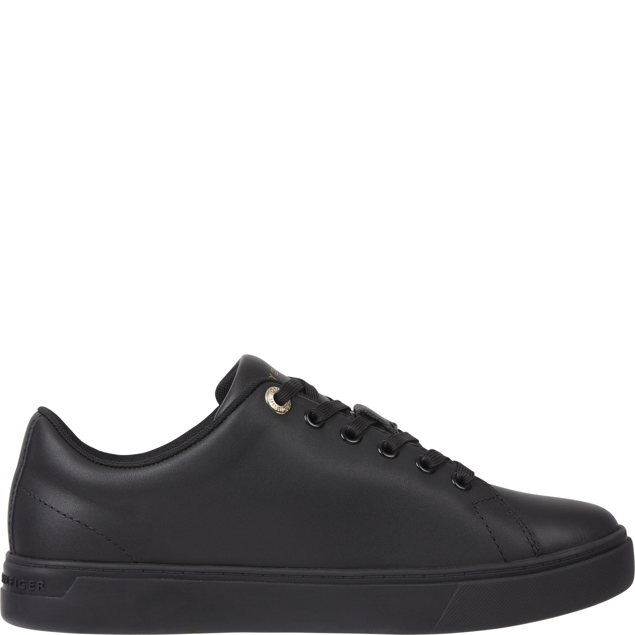 TOMMY HILFIGER Sportiniai bateliai moterims, Juoda, Casual cupsole sneaker 5
