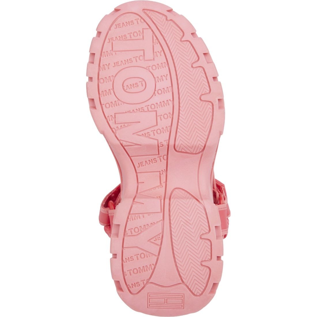 TOMMY JEANS Basutės moterims, Rožinė, Webbing hyrbid sandal 4