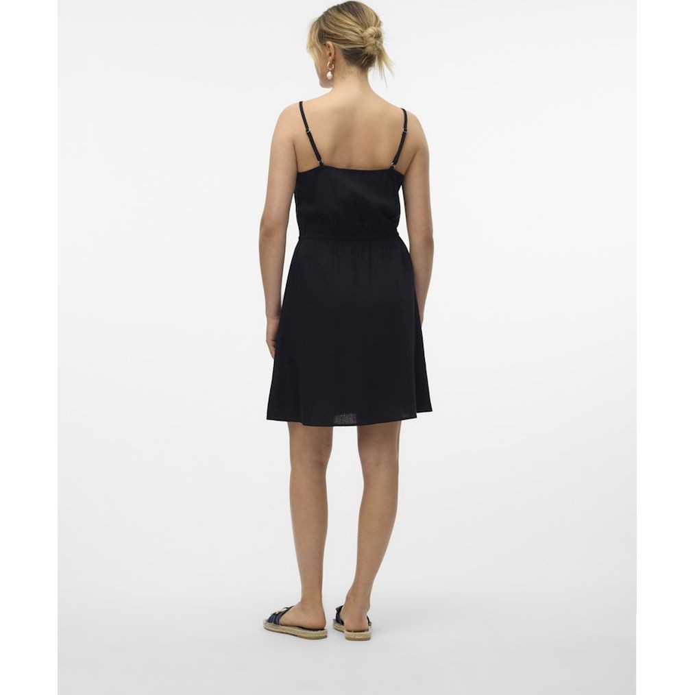 VERO MODA Mini suknelė moterims, Juoda, Vmmymilo mini dress 4