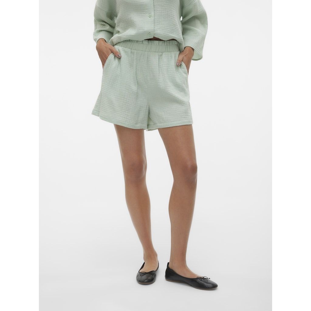 VERO MODA Šortai moterims, Žalia, Natali shorts 4