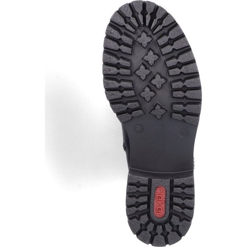 RIEKER Aulinukai moterims, Juoda, Ladies mid height boots 7